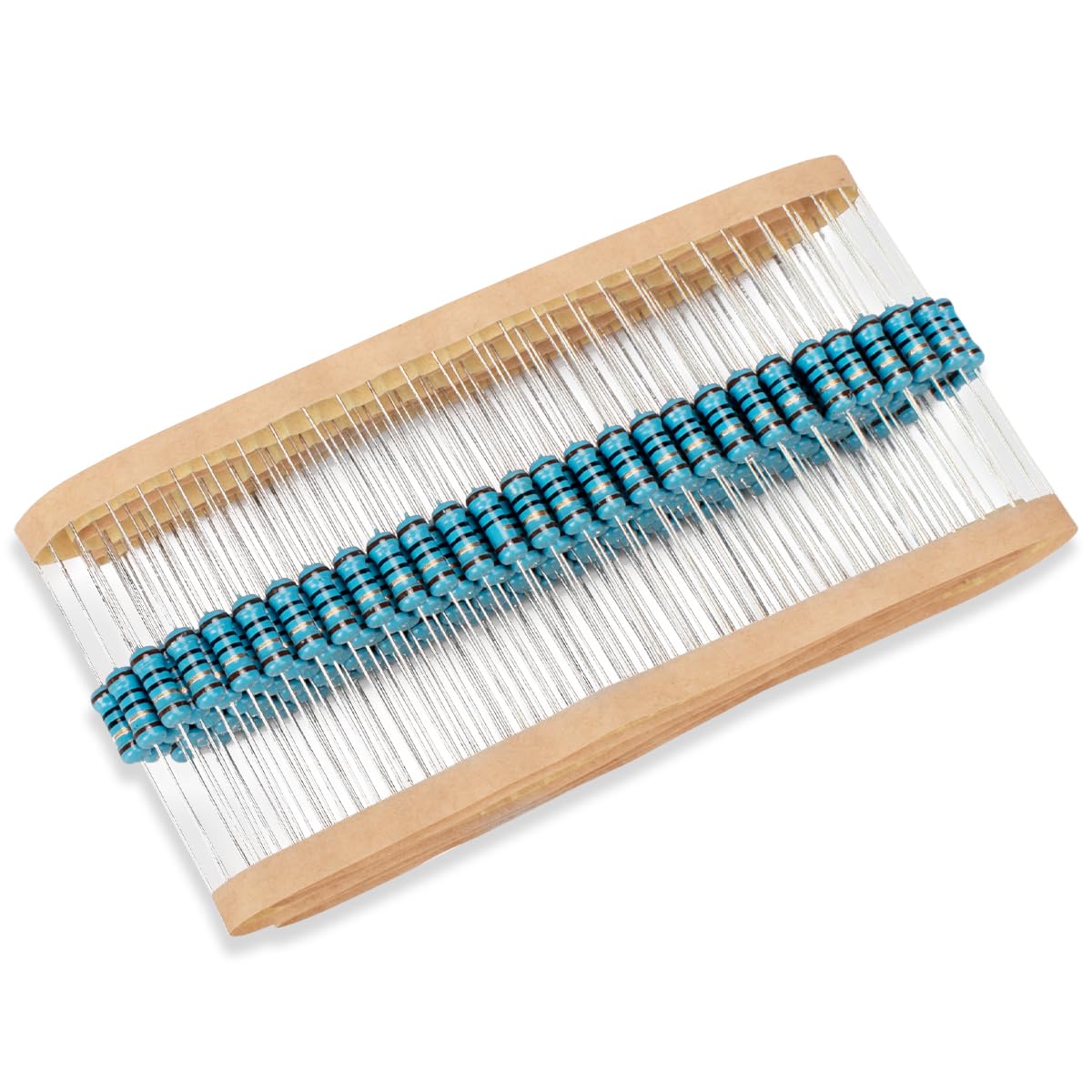 50 Pcs 1W 1% Tolerance 0.1 Ohm Metal Film Resistor Resistance for DIY Project and Experiments