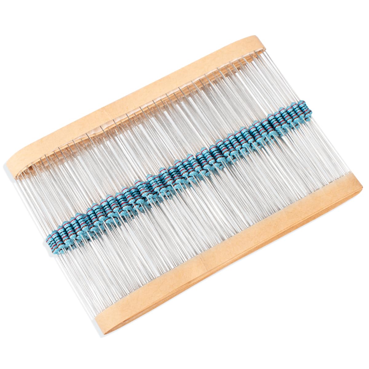 50 Pcs 1W 1% Tolerance 0.1 Ohm Metal Film Resistor Resistance for DIY Project and Experiments