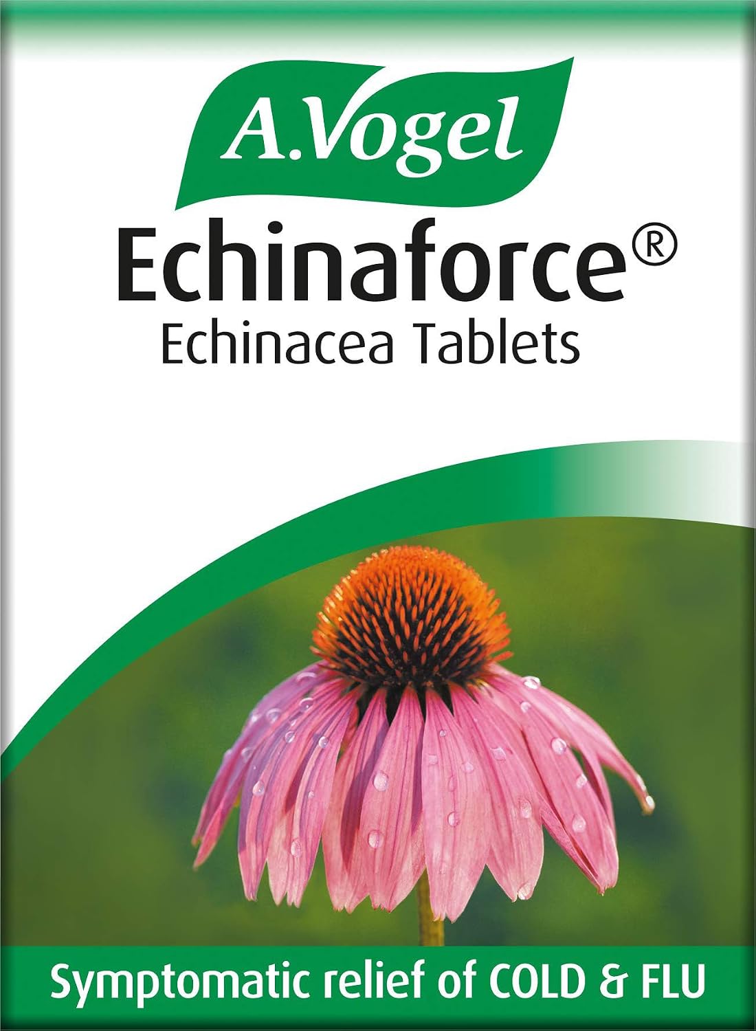 A.Vogel Echinaforce Echinacea Tablets relieves Cold & flu Symptoms by strengthening the Immune System, 120 Tablets