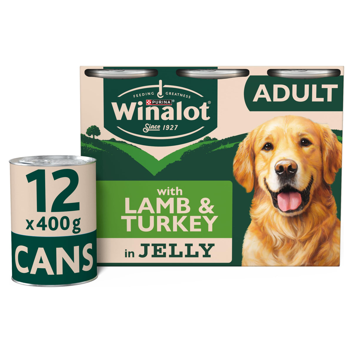 WINALOT Sunday Dinner Mixed in Gravy Wet Dog Food Pouches 40x100g
