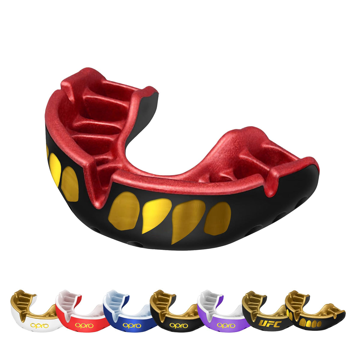 OPRO Gold Level Sports Mouthguard, Premium Fit Adult & Kids