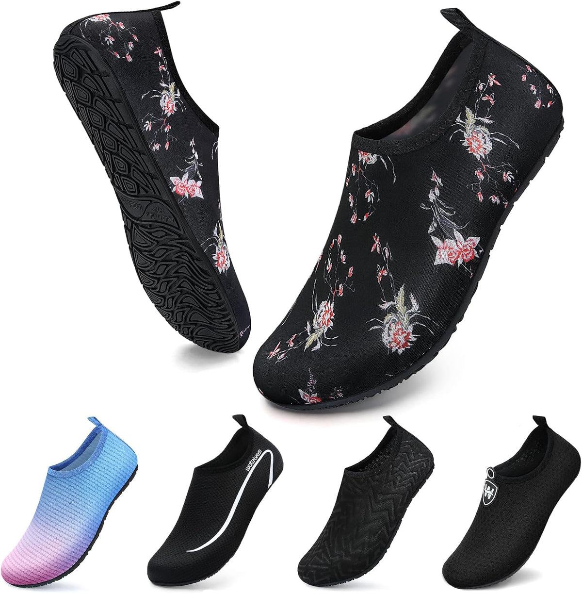 Swim Water Shoes Aqua Socks Barefoot for Sea Beach Swimming Shoes Pool Ladies Women Mens