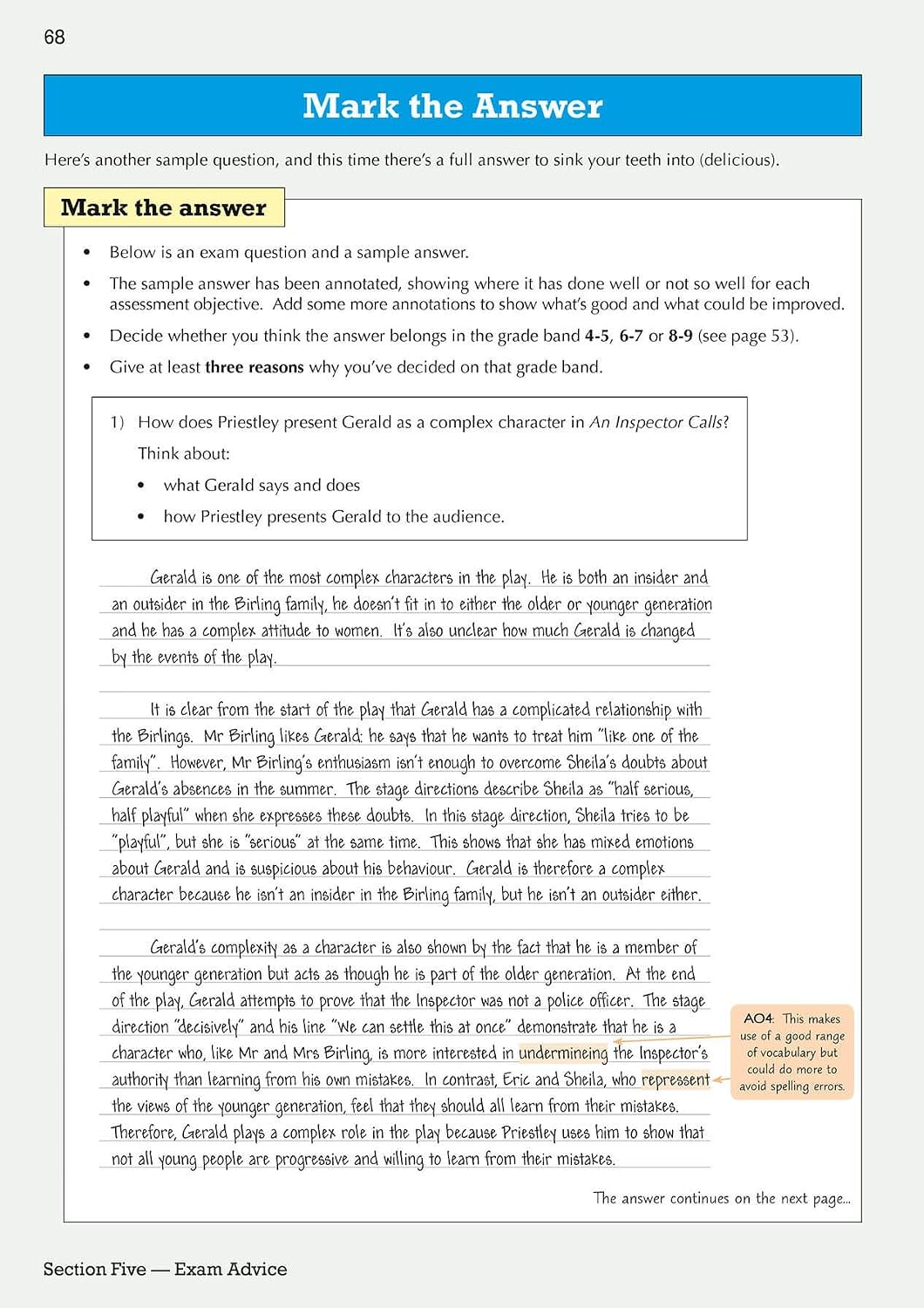 GCSE English Text Guide - An Inspector Calls includes Online Edition & Quizzes: for the 2027 and 2028 exams