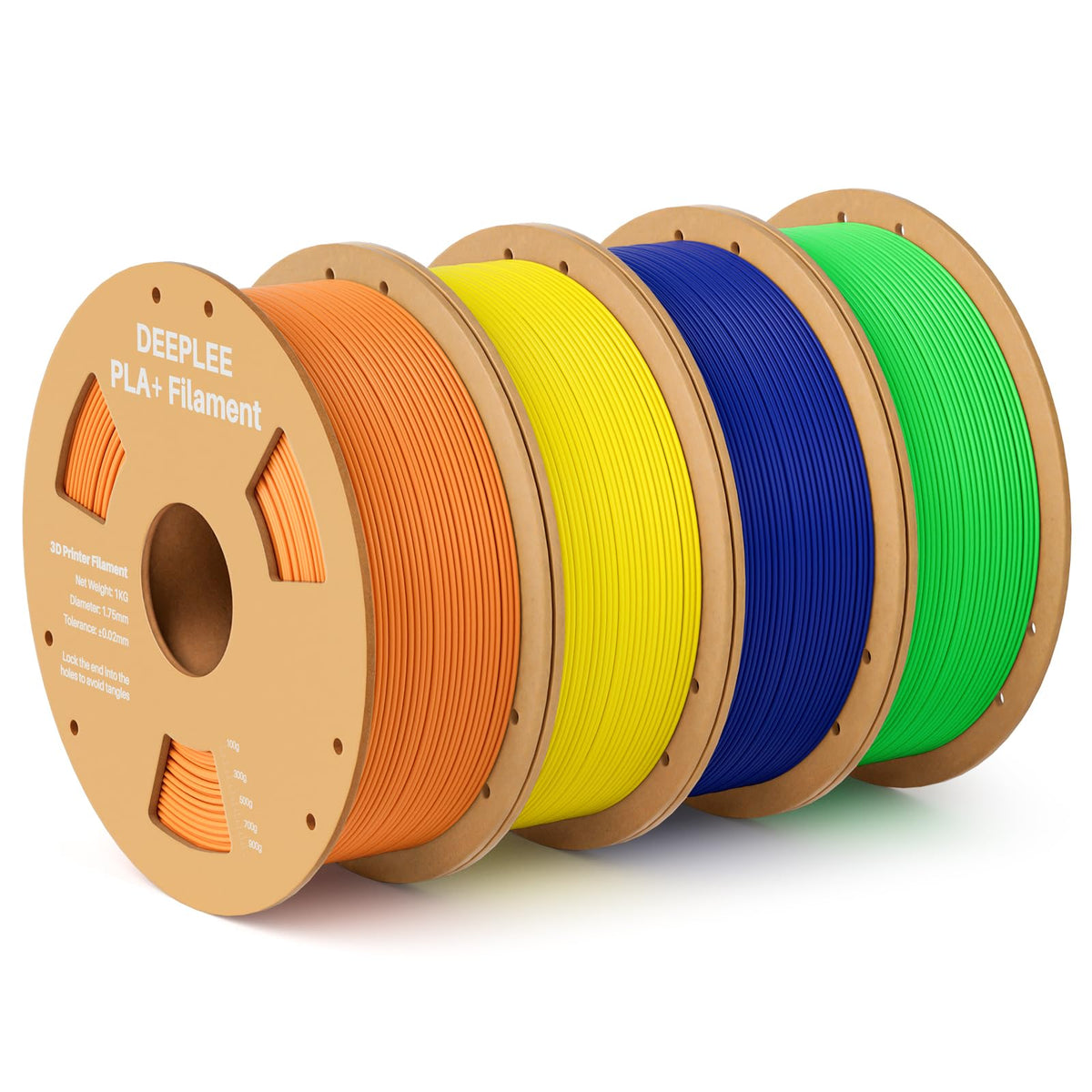 DEEPLEE PLA Plus 1.75mm Filament White 1kg