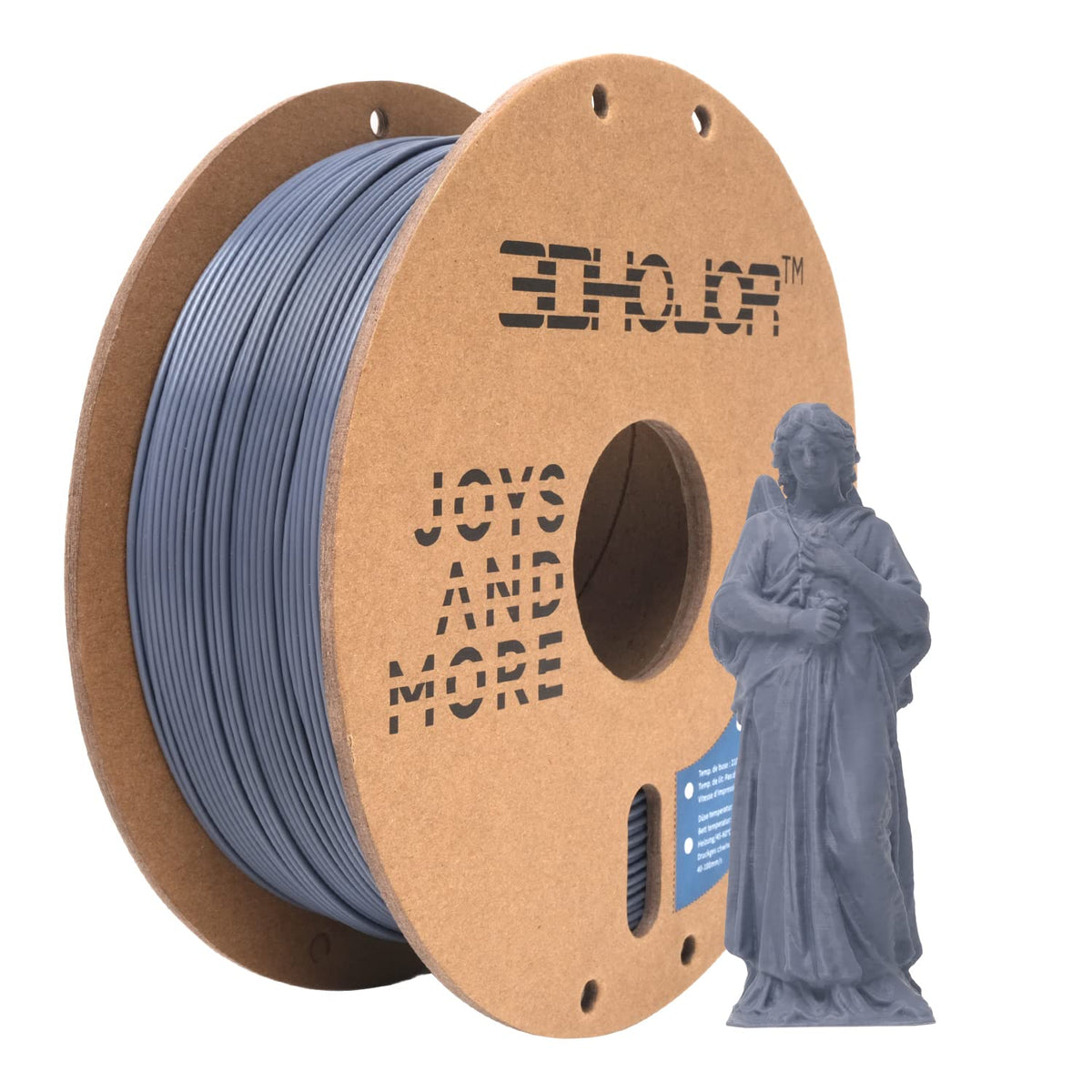 3DHoJor PLA+ PLA Plus Filament 1.75mm 1kg(2.2lbs) for 3D Printers,Yellow