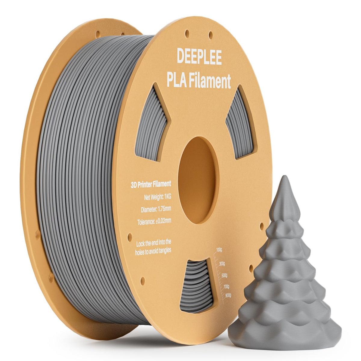 DEEPLEE PLA Filament 1.75mm White 1kg