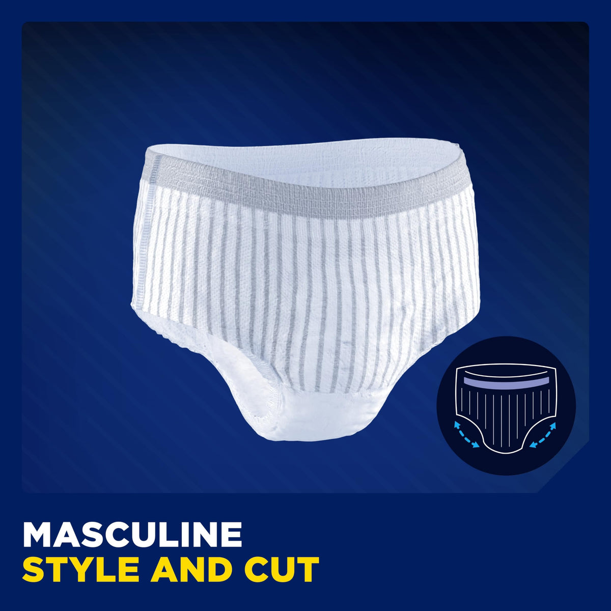 Tena - Tena Men Premium Fit Level 4 (Size L/XL) Protective Underwear - 10 Pieces