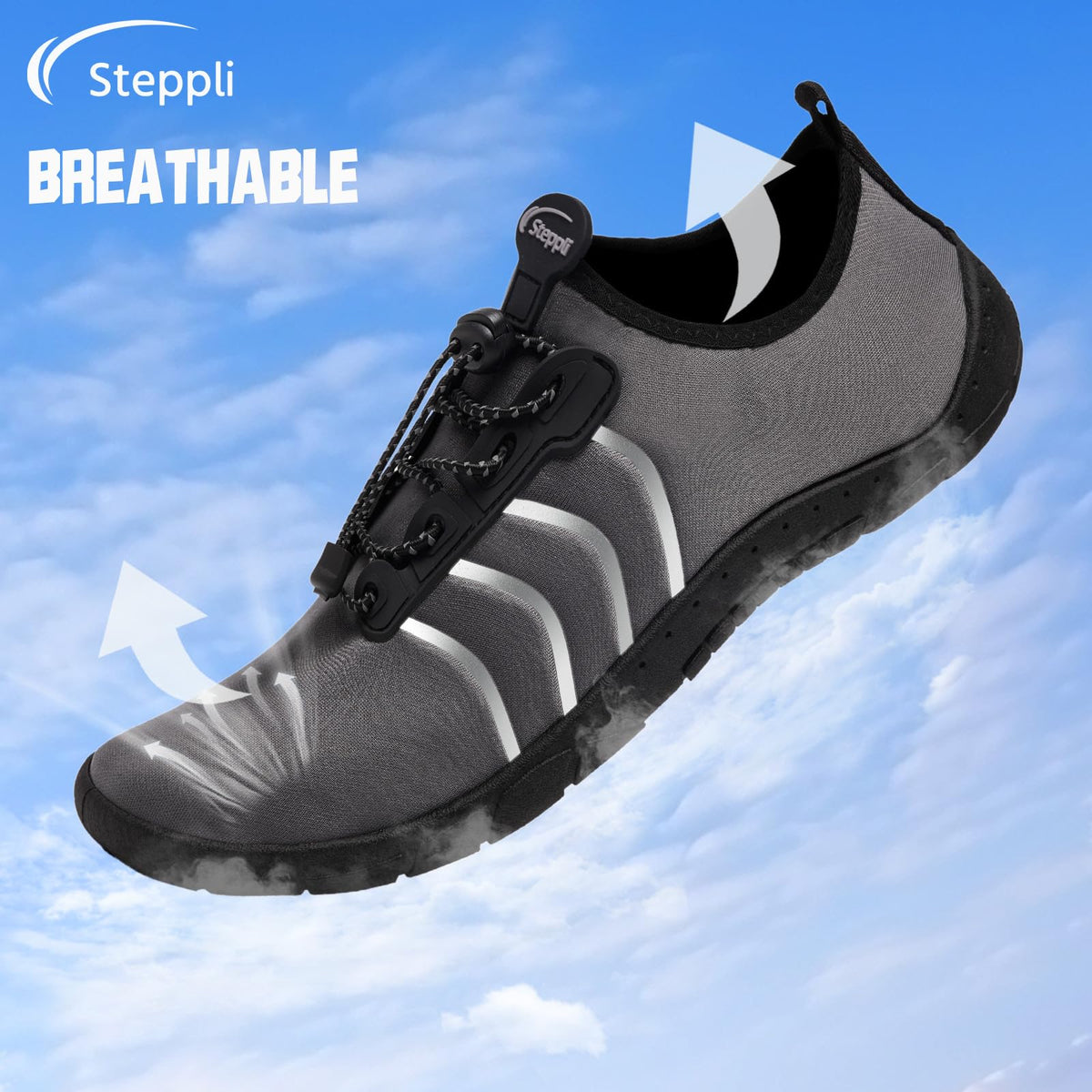 Steppli Water Shoes Beach Barefoot Swim Sea Aqua Shoes for Men Women