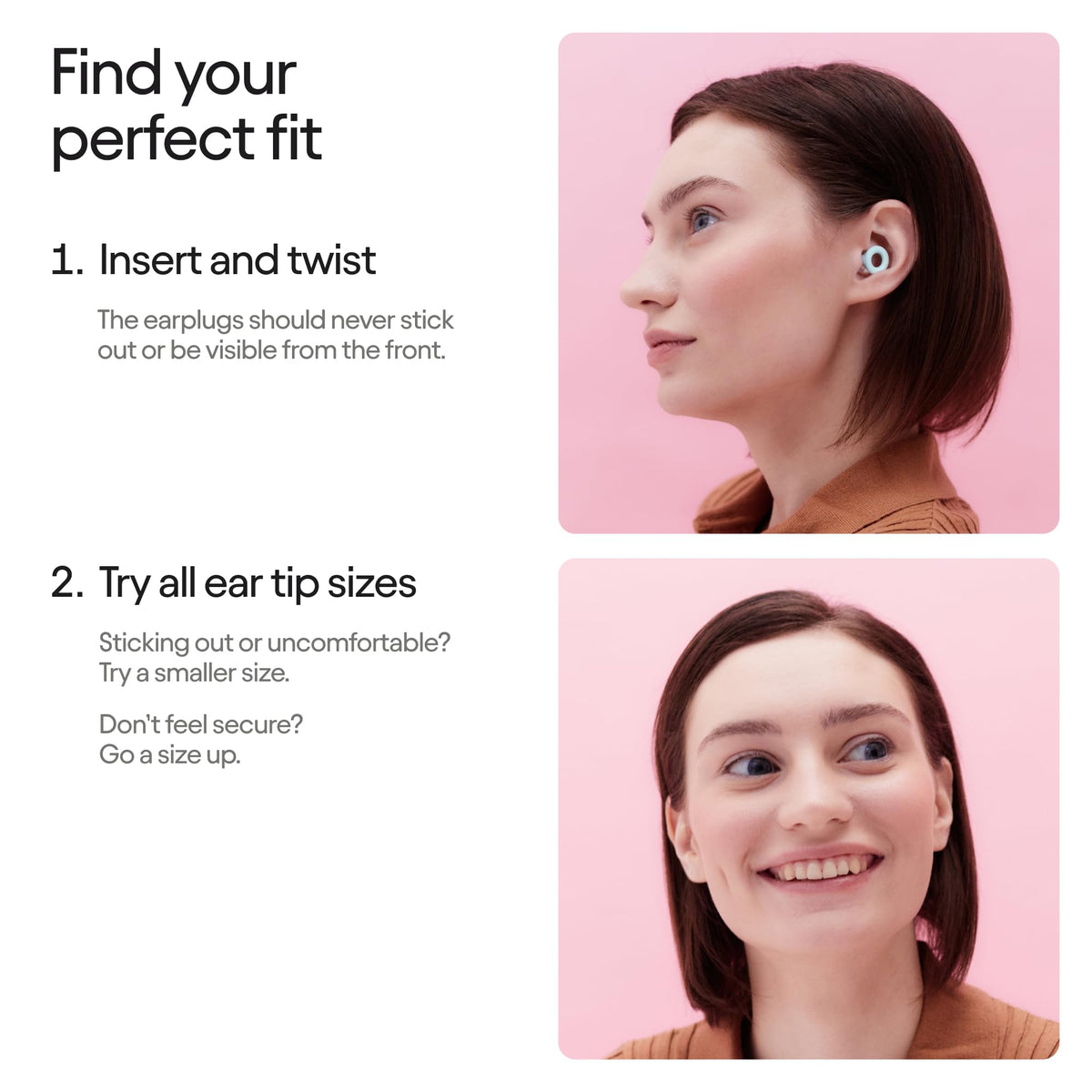 Loop Quiet 2 Ear Plugs - Ultra-Comfy Reusable Hearing Protection for Sleep