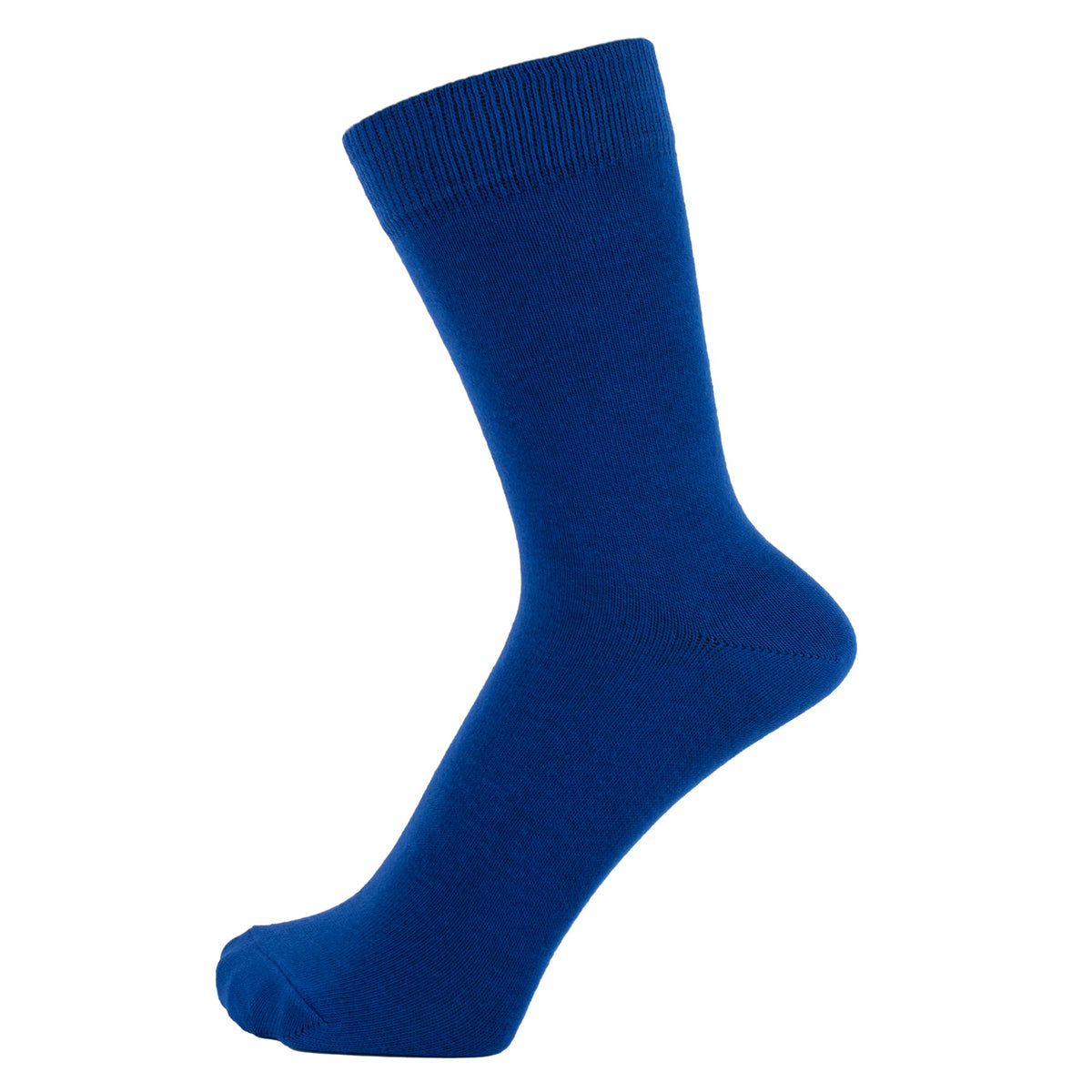 ZAKIRA Combed Cotton Dress Socks, Crew Socks