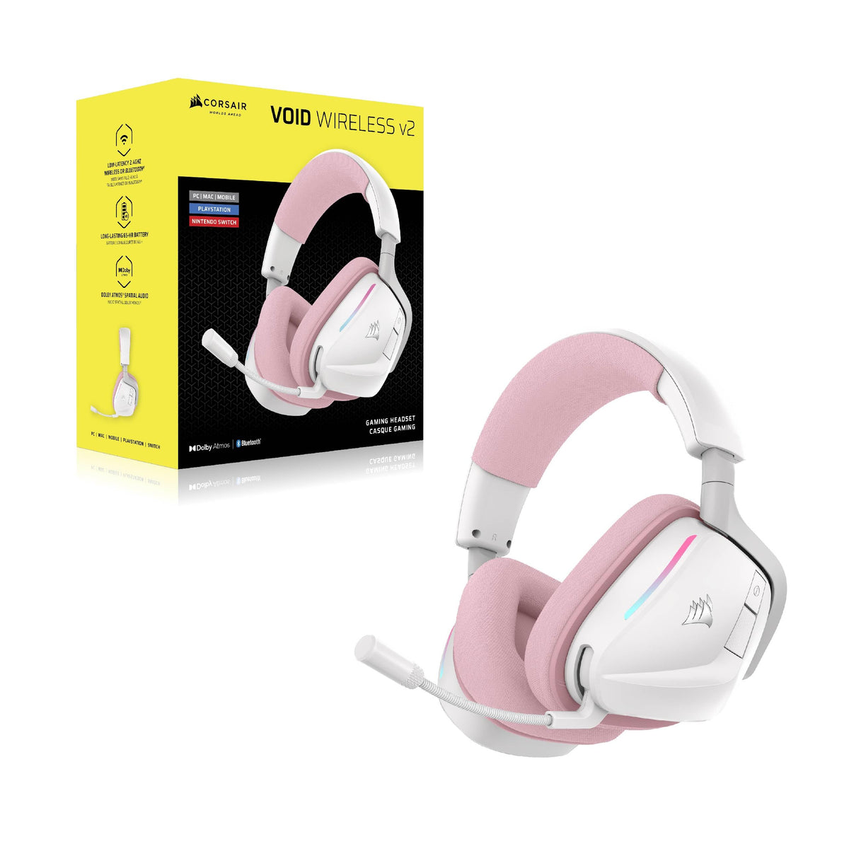 Corsair VOID v2 Wireless Gaming Headset – Dual Tone