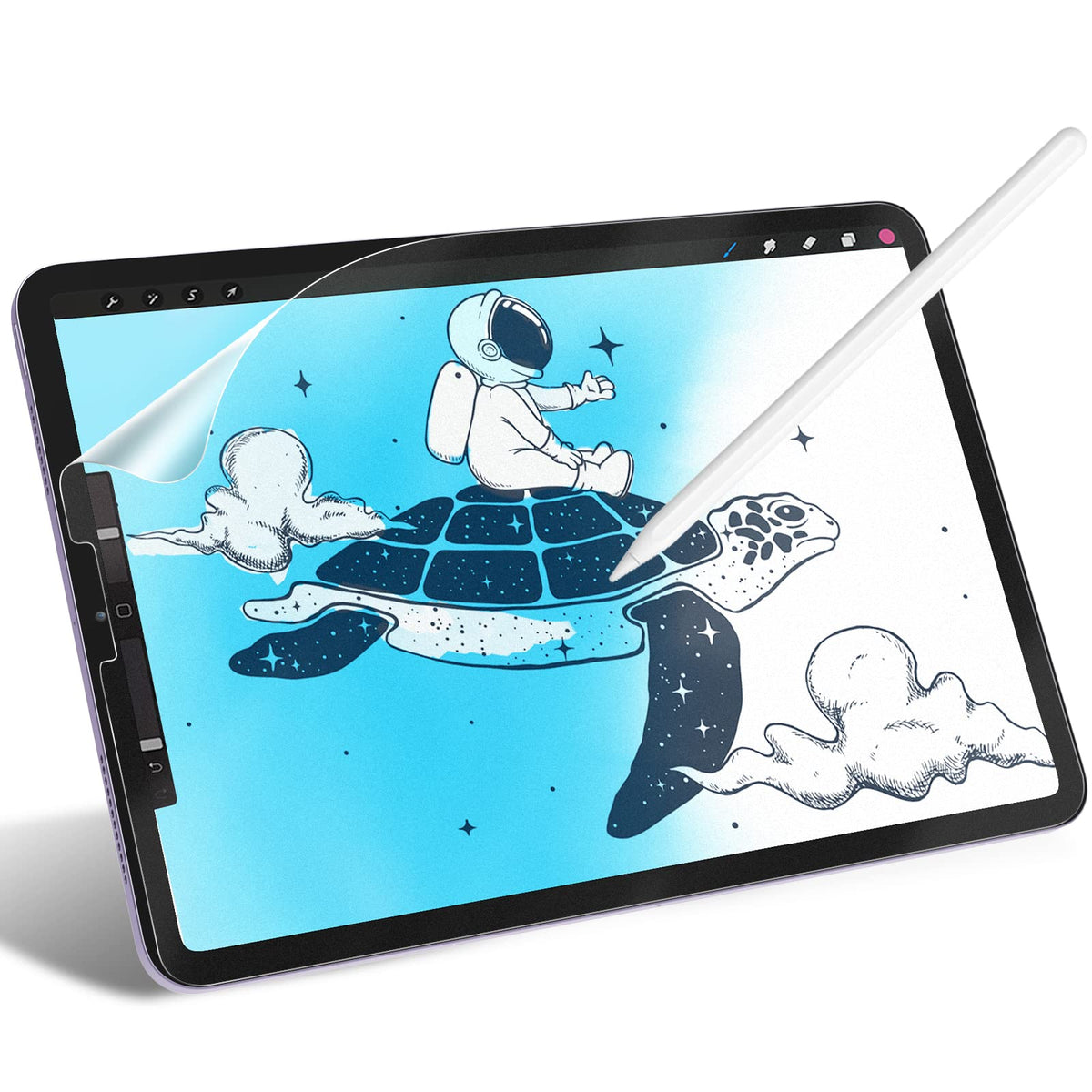 JETech Paper Matte Screen Protector for iPad (A16) 11th/10th Gen, 1-Pack