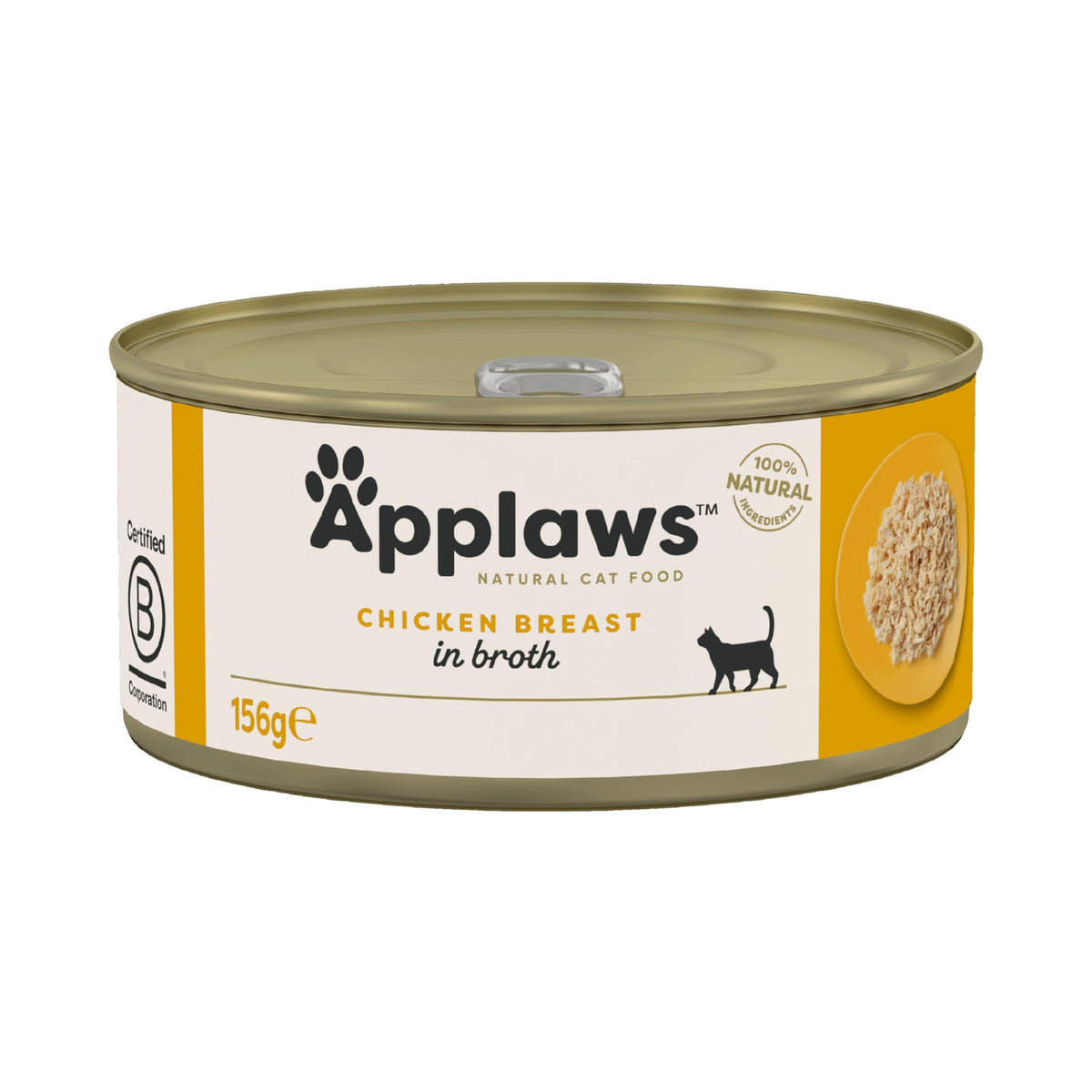 Applaws 100% Natural Wet Cat Food, Pouch Multipack Fish Selection in Broth, 70 g (24 x 70g) Pouches
