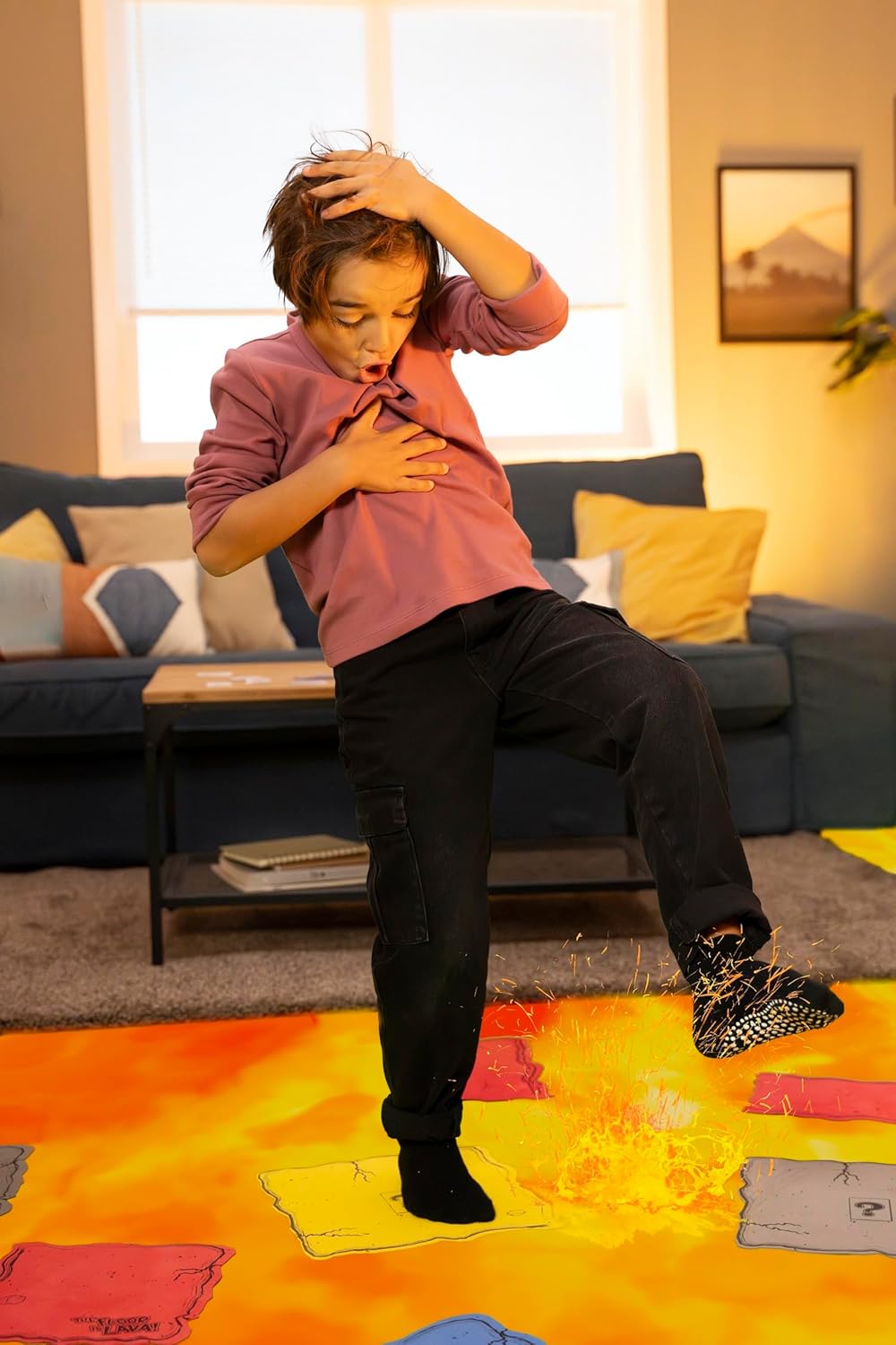 Goliath The Floor is Lava! – The Fun, Physical, Lava Leaping Game | Kids Party Game | 2–6 Players | Classic Edition
