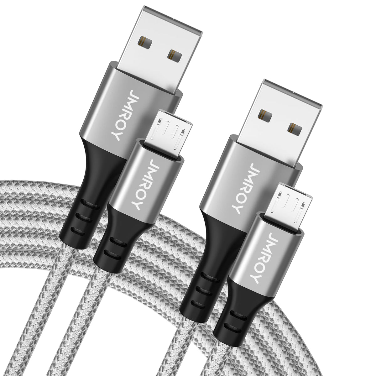 Micro USB Cable 2M 2PACK Android Charger Cable Fast Charging Cable Nylon Micro USB Charger cable Samsung Galaxy S7 Edge S6 S5 J7 J5 J6 J3 Note A6 A10,Sony,LG,Kindle,Xbox,PS4,Tablets,Nexus,Sony