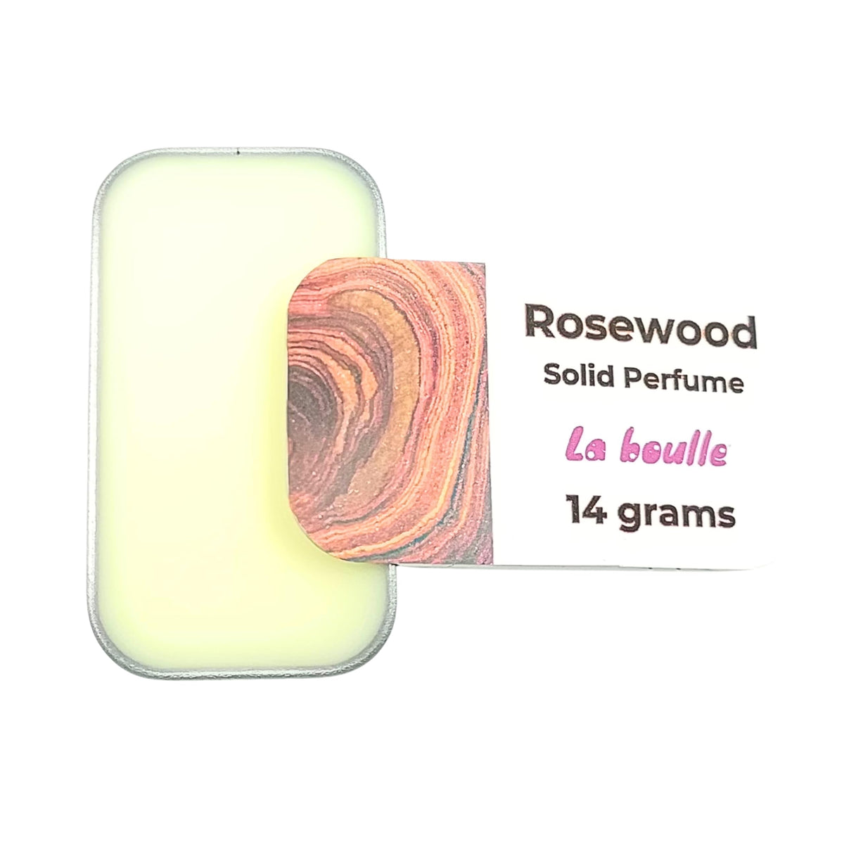 Sandalwood Solid Natural Perfume Balm. For sensitive skin. Handmade in UK.