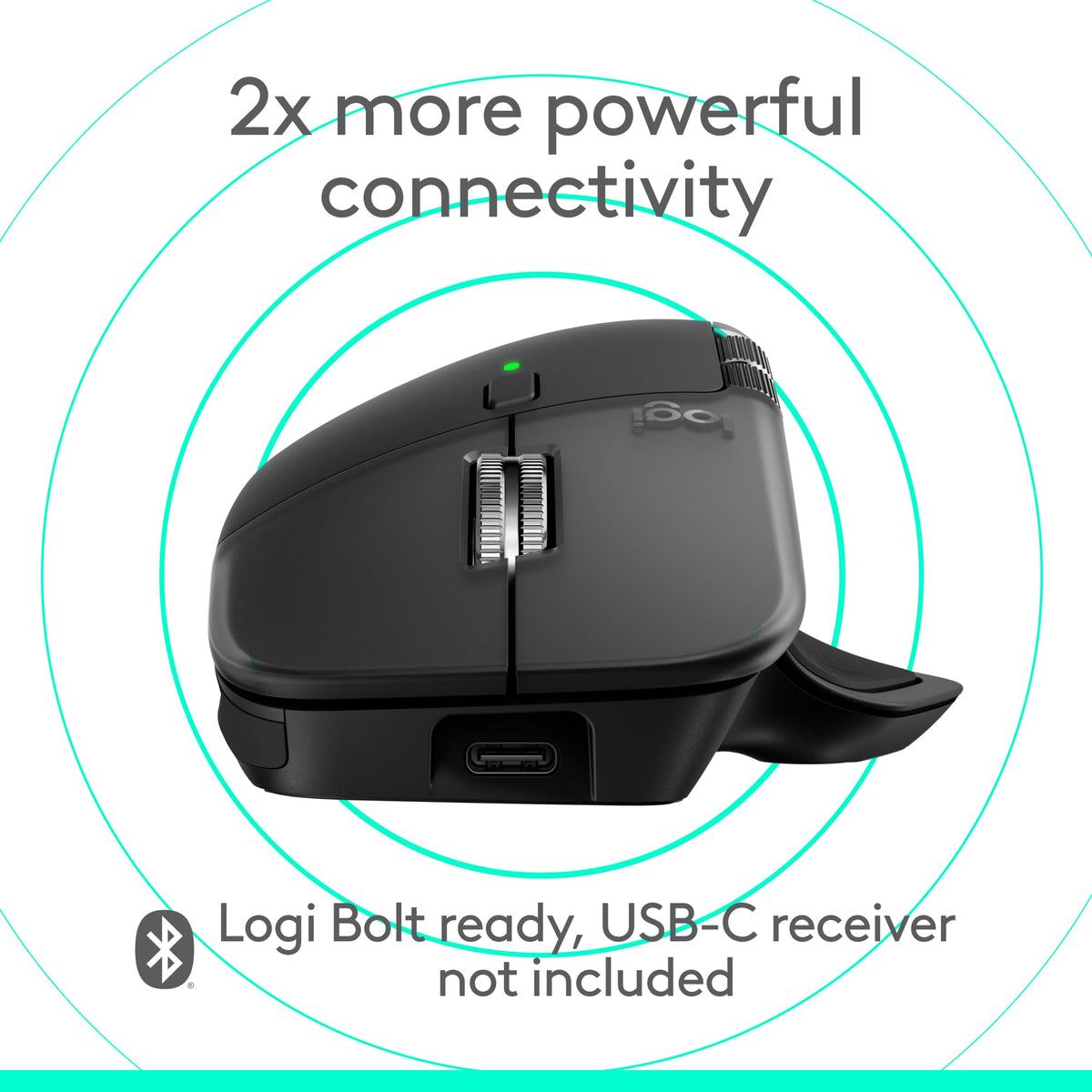 Logitech MX Master 4, Ergonomic Wireless Mouse