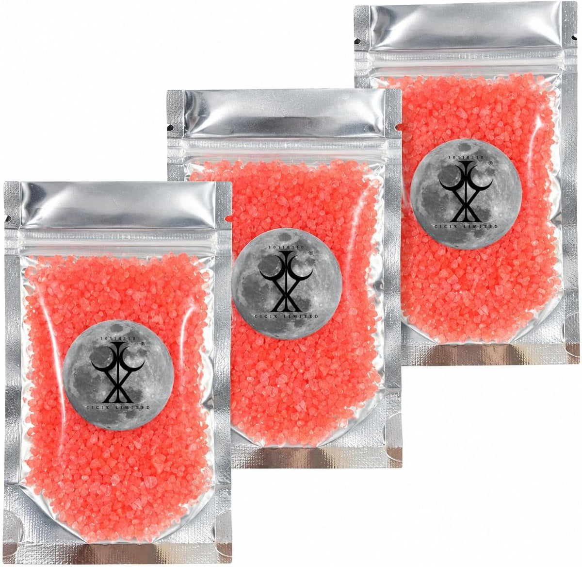 CICIX 3x Luxury Scented Crystals Bundle. 130+ Scent Options. Sizzlers Simmering Granules for Oil Burners. Strong Wax Melt Alternative. Handmade in England. (Daisy's)