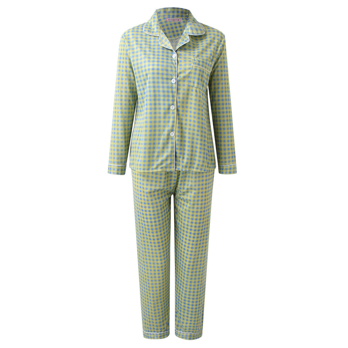 Pyjamas For Womens Women Pyjamas Set Lounge Wear Sets Matching Christmas Pjs Ladies Plus Size Co Ord Sets Autumn Nightwear Wide Leg Trousers Long Sleeve Comfort Nighties Fashion Fall Clothing Outfits