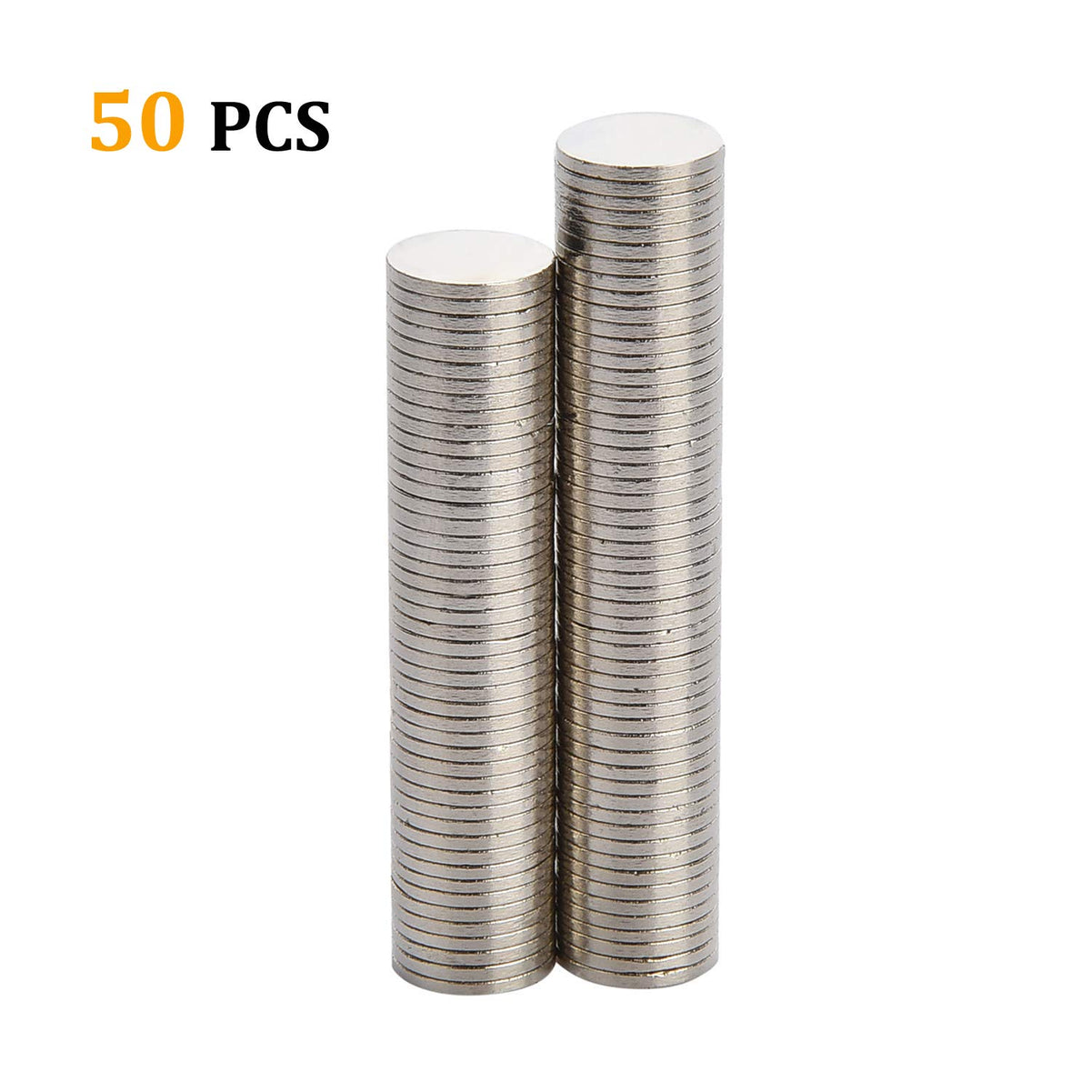 Yizhet 50 PCS 8 * 1mm Magnets, Small Mini yet Strong, Neodymium for Craft