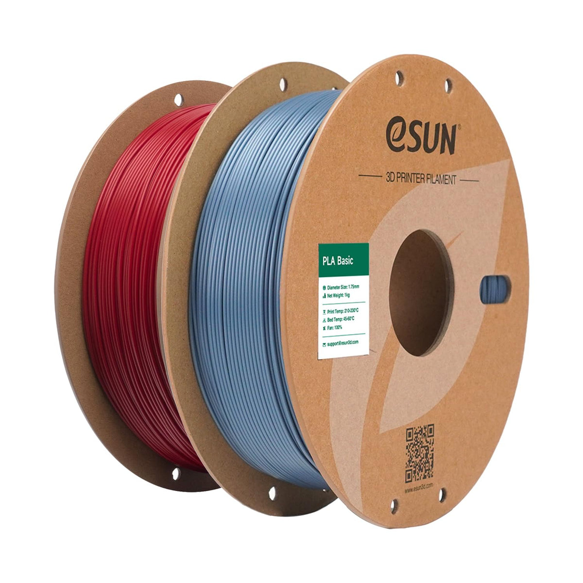 eSUN PLA Filament 1.75mm, PLA Basic Dimensional Accuracy +/- 0.05mm, 1KG Spool (2.2 LBS) Speedy Filament for 3D Printers,Black