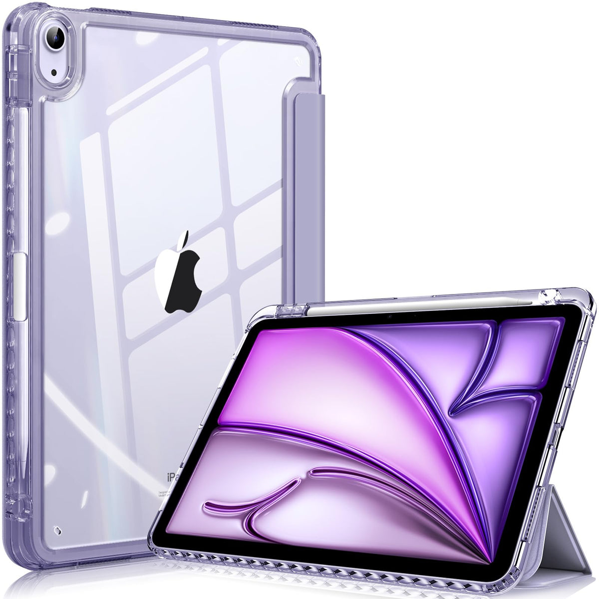 FINTIE Clear Case for iPad Air 11 Inch & iPad Air 5th/4th Generation 10.9"