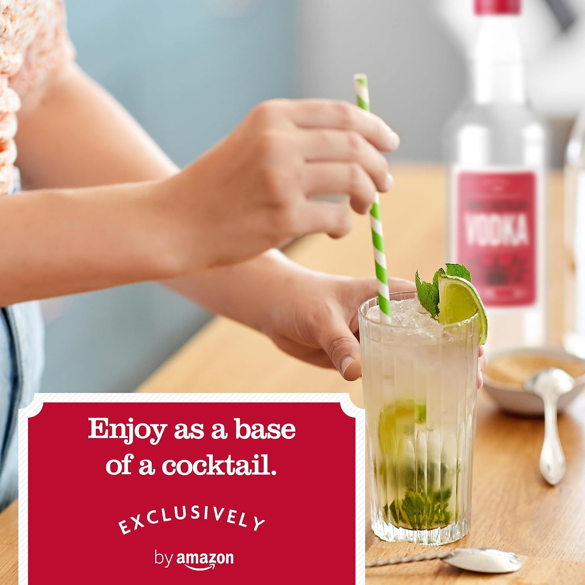 by Amazon Vodka | 37.5% ABV | 1L | Triple Distilled in the UK | Award-Winning Smooth Vodka | For Cocktails & Mixing