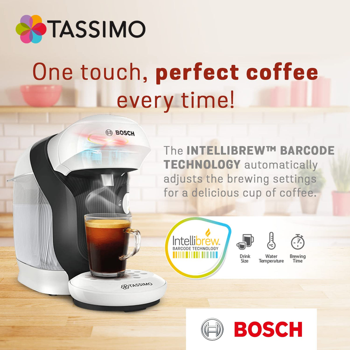 Tassimo Kenco Americano Grande XL Coffee Pods x16 (Pack of 5, Total 80 Drinks)