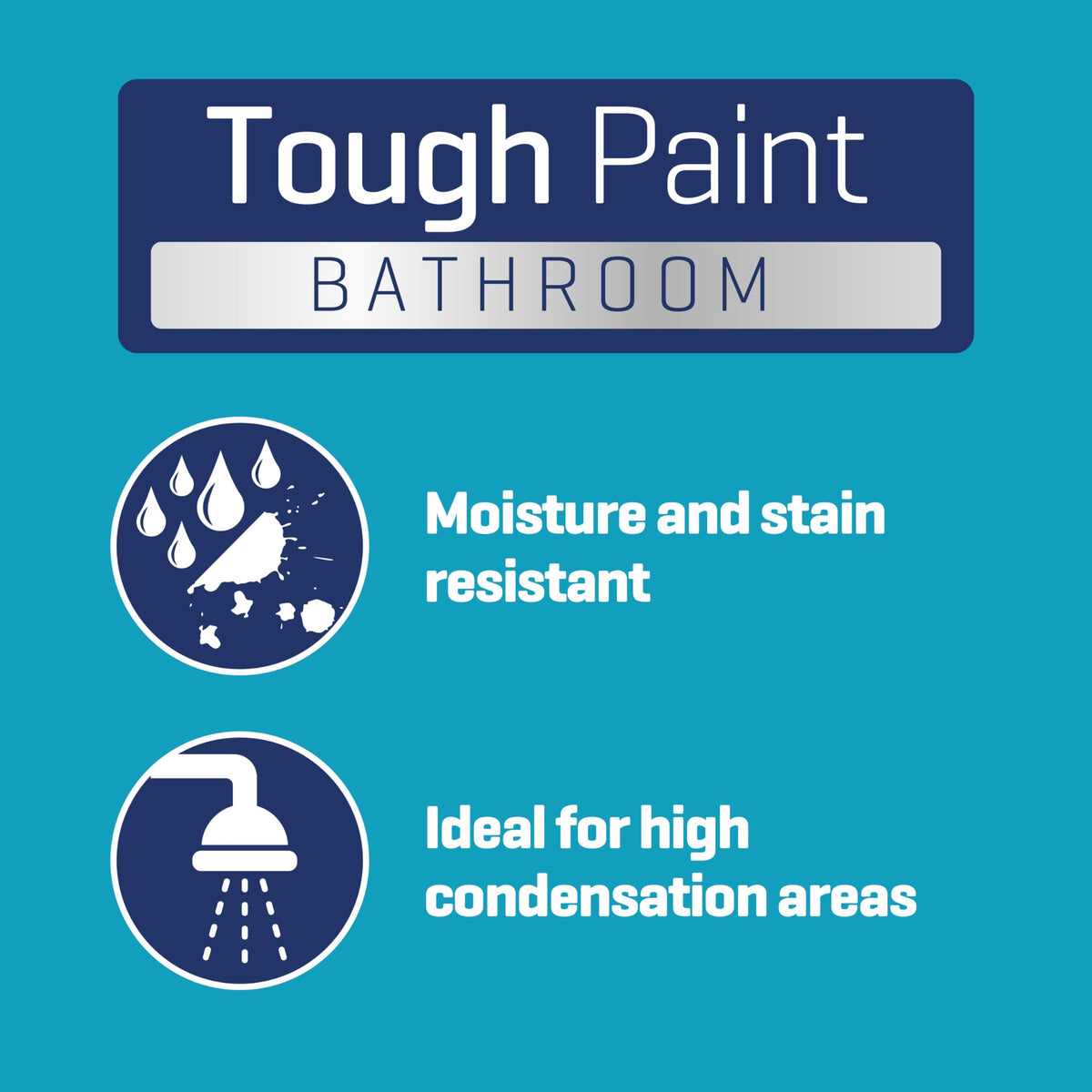 Johnstone's - Bathroom Wall & Ceiling Paint - Seashell - 2.5L