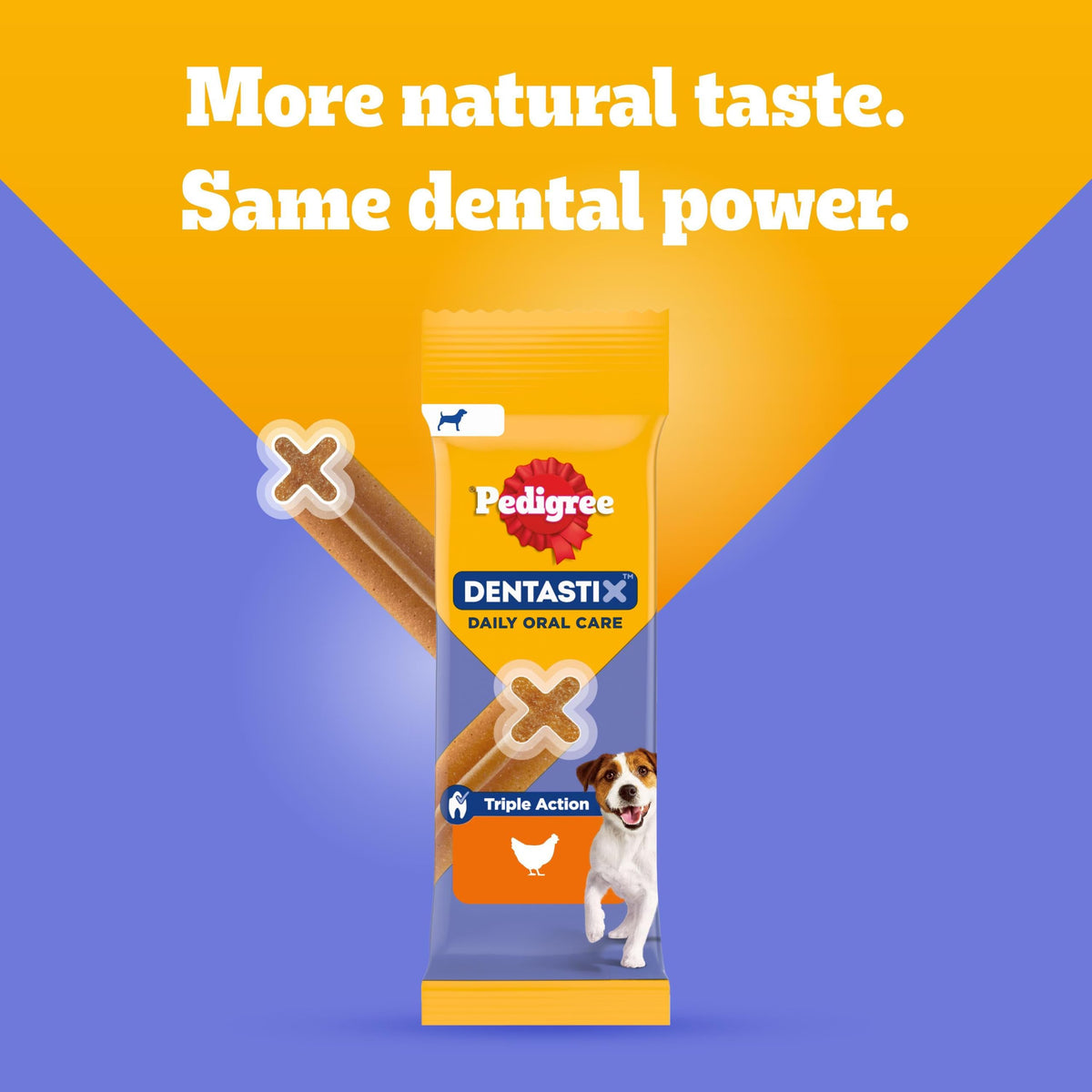 Pedigree DentaStix, Functional Snacks, Daily Dental Chews for Small Dogs (5 -10 kg), Megapack of 16 x 7 (112 Sticks)