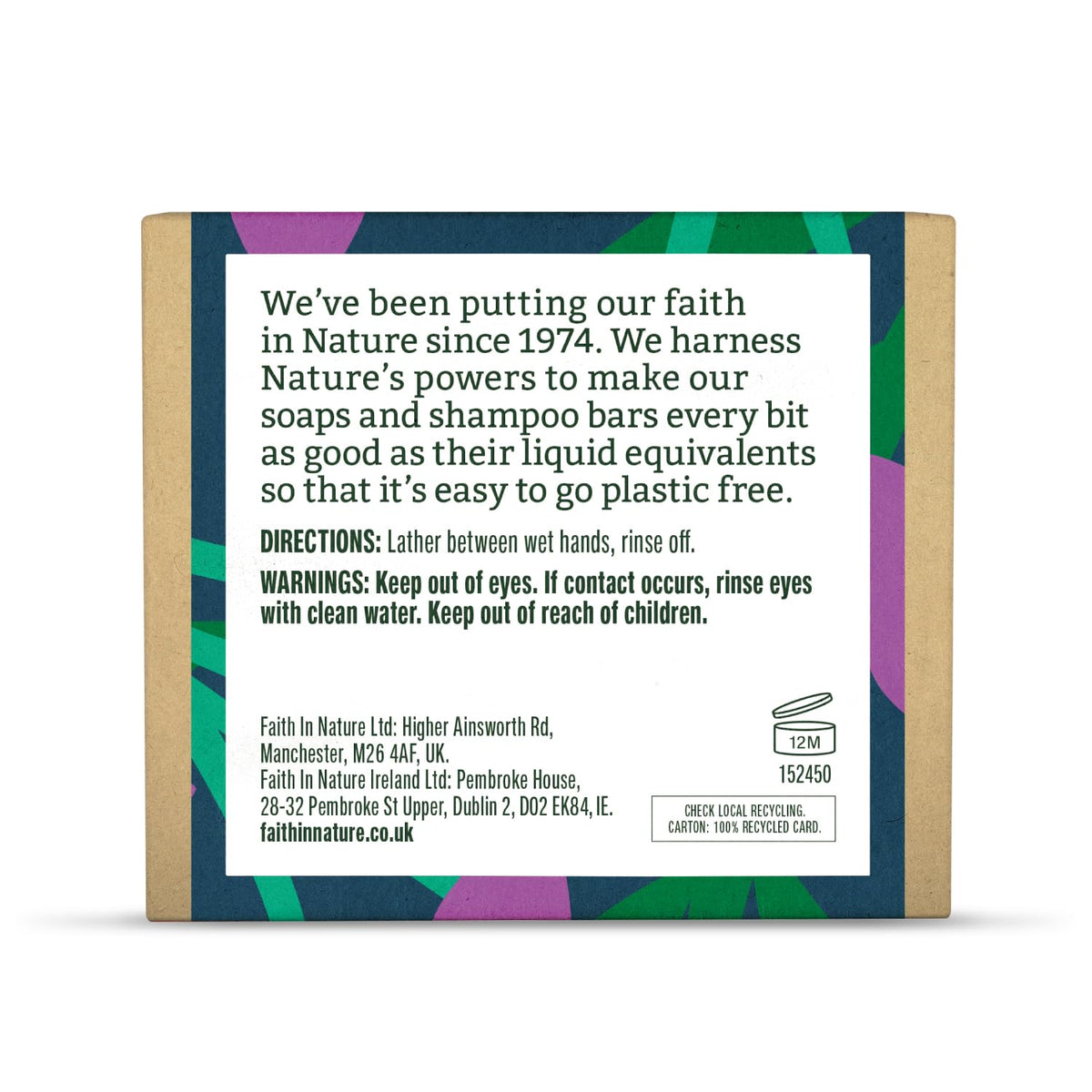 Faith In Nature Natural Coconut Hand Soap Bar, Hydrating, Vegan & Cruelty Free, No SLS or Parabens, 100g