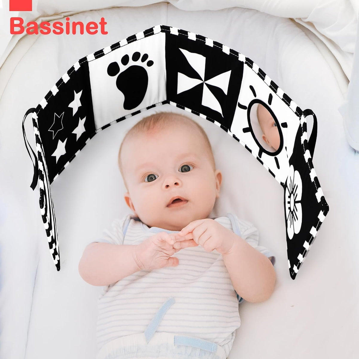 URMYWO Baby Toys, Black and White Sensory Toys Brain Development