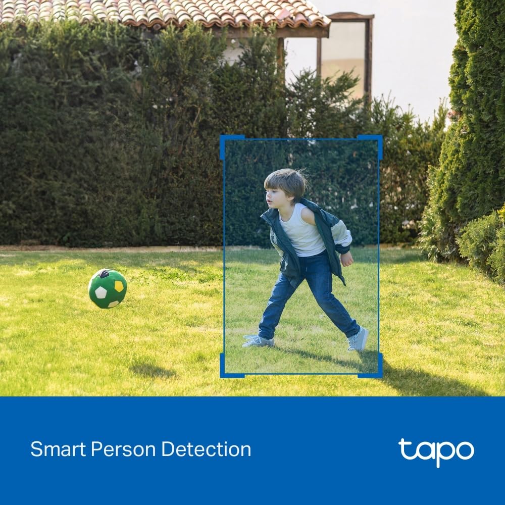 Tapo 2K QHD Wireless Indoor/Outdoor Smart Security Camera