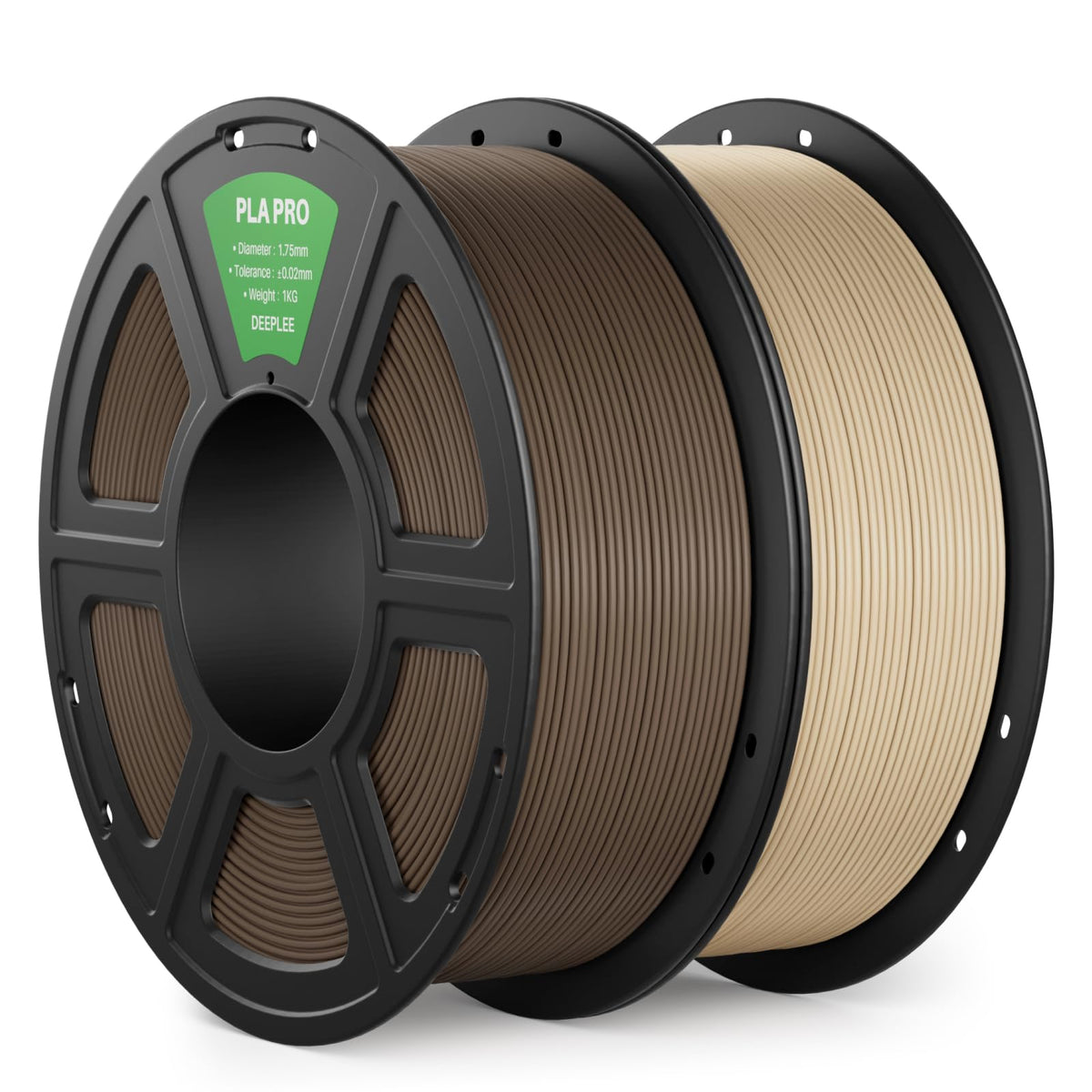 DEEPLEE PLA PRO Filament 1.75mm Brown 2KG