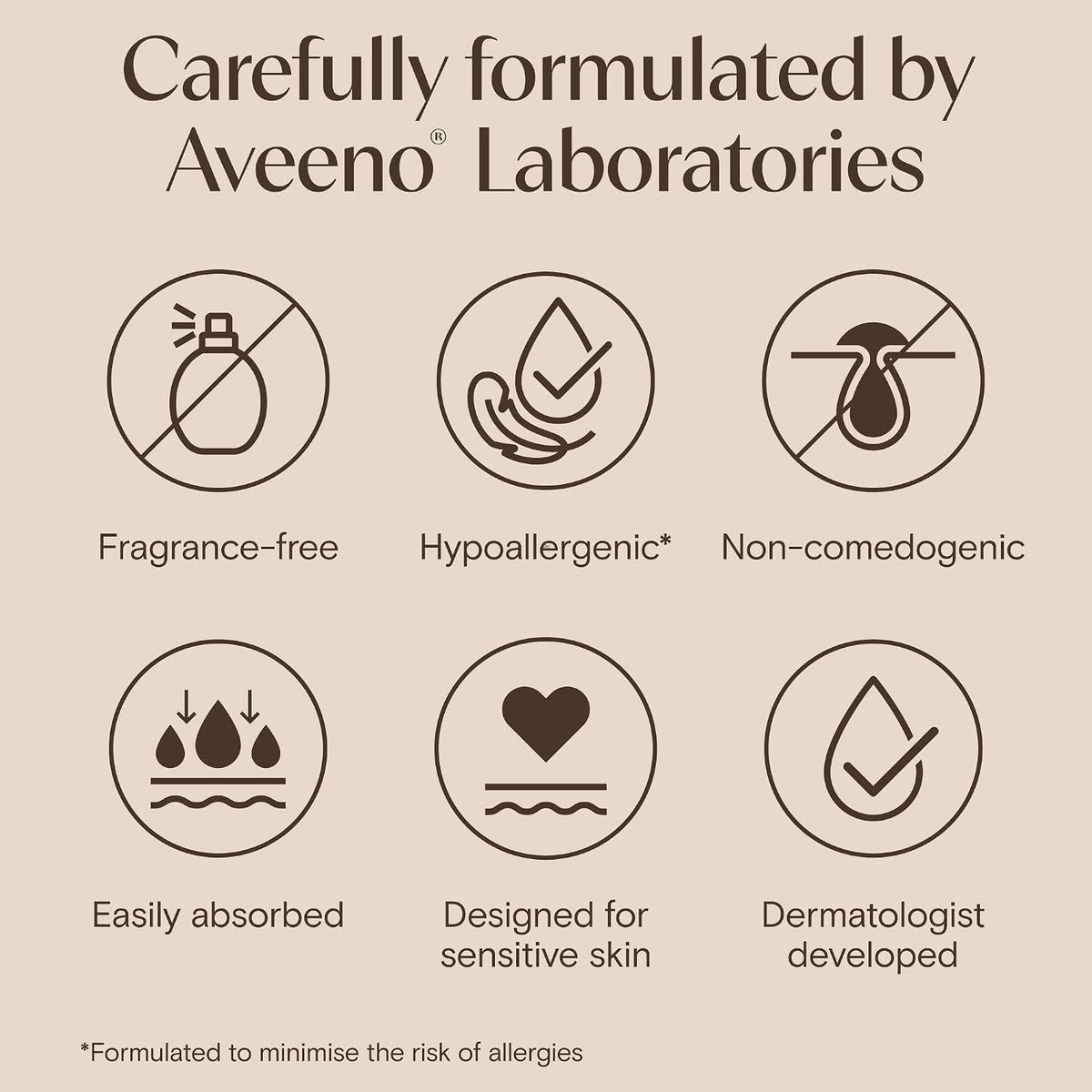 AVEENO Face CALM+RESTORE Triple Oat Serum for Sensitive Skin (1 x 30ml)