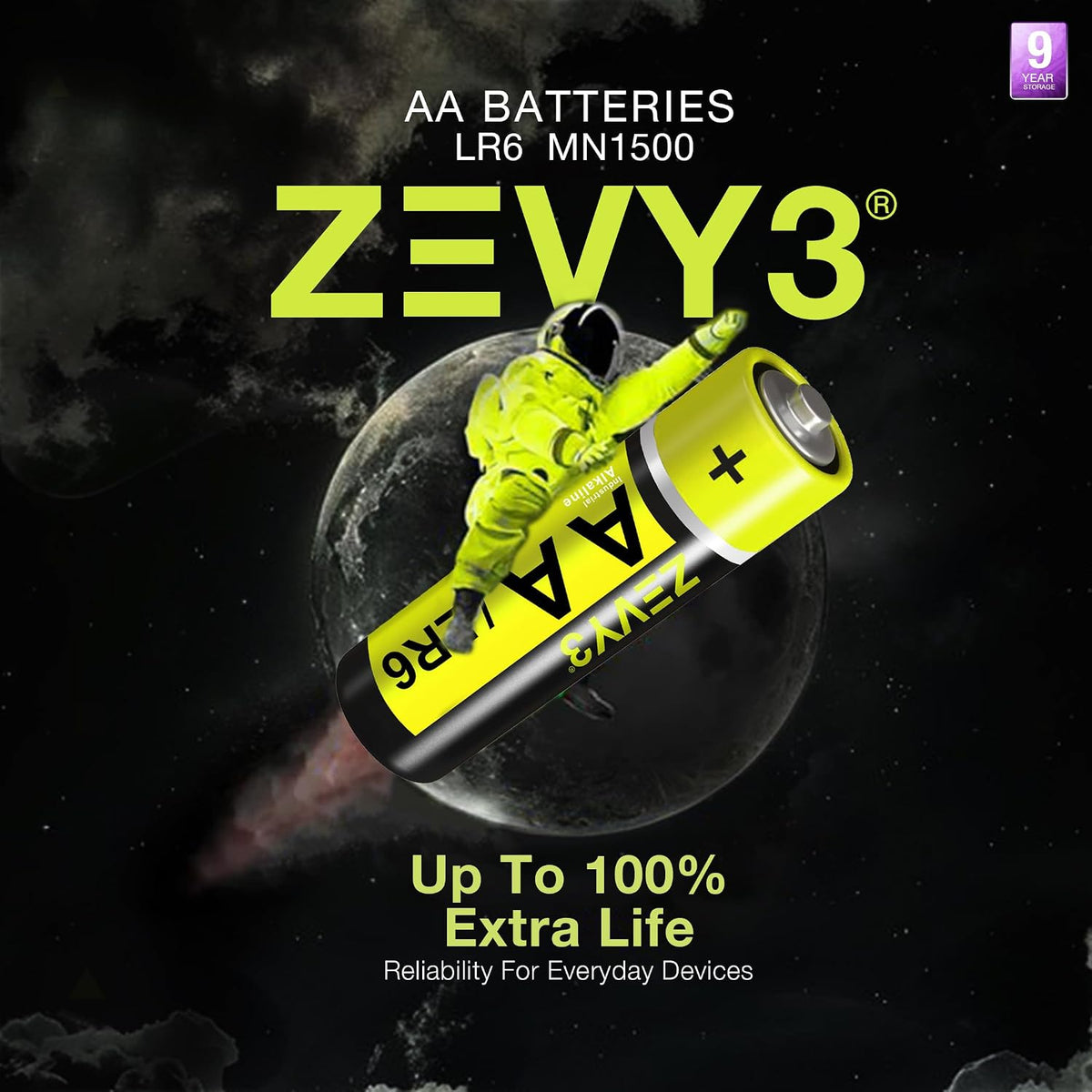 AA Batteries 12 Pack, Long-Lasting Alkaline Batteries, Leak-Proof, High Power Ideal for Remote Controls, Toys, Clocks & Household Devices