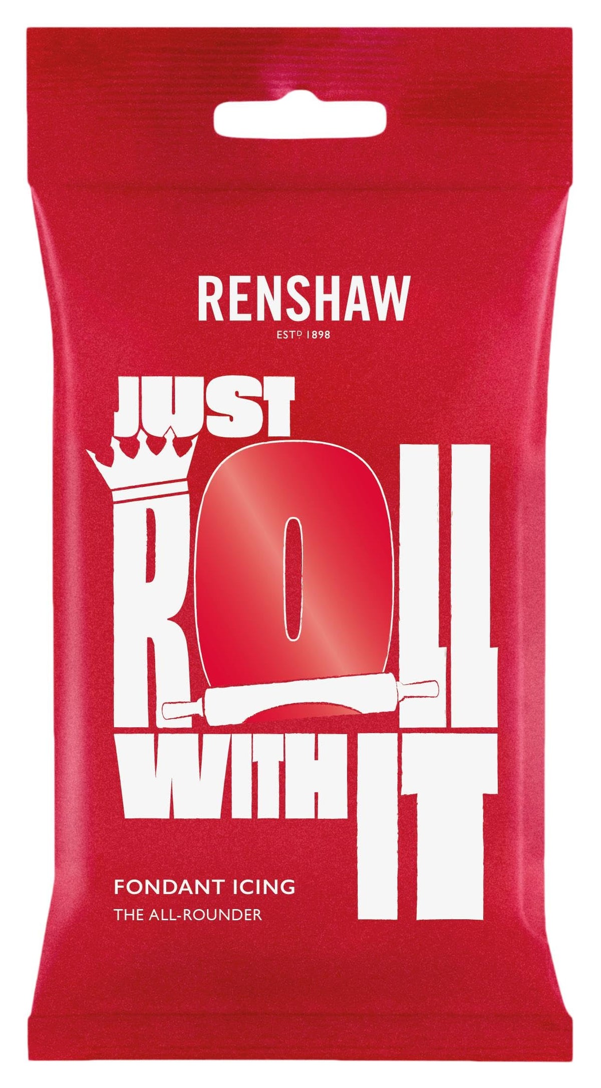 Renshaw White Ready to Roll Fondant Icing, 500 g (Pack of 1)