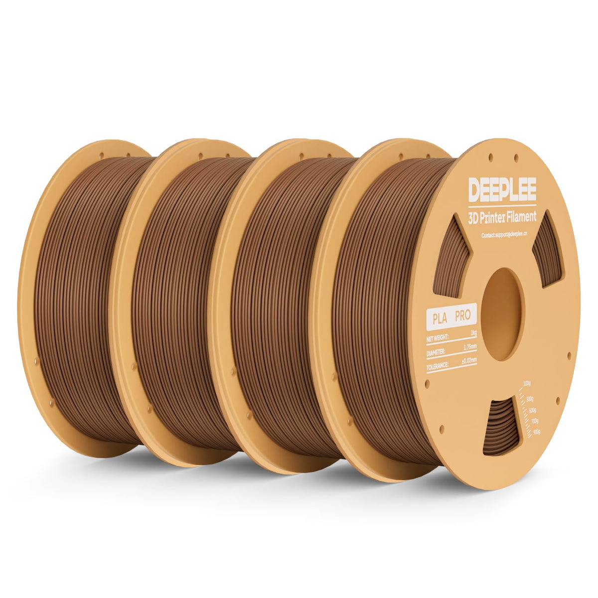 DEEPLEE PLA Filament 1.75mm PLA Pro White*1