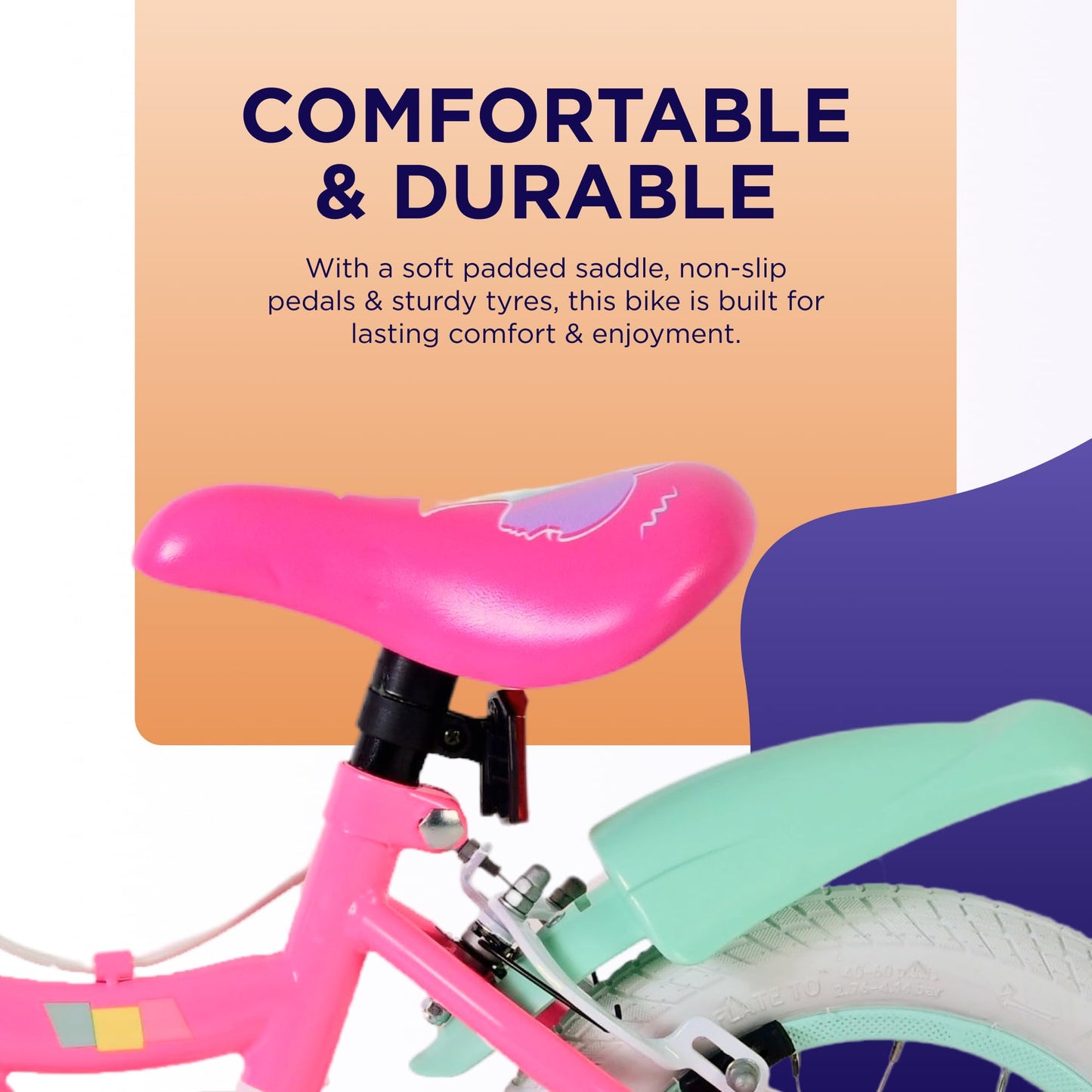 Volare Official Marvel Spider-Man Kids Bike 12" with Stabilisers — Ages 3-4