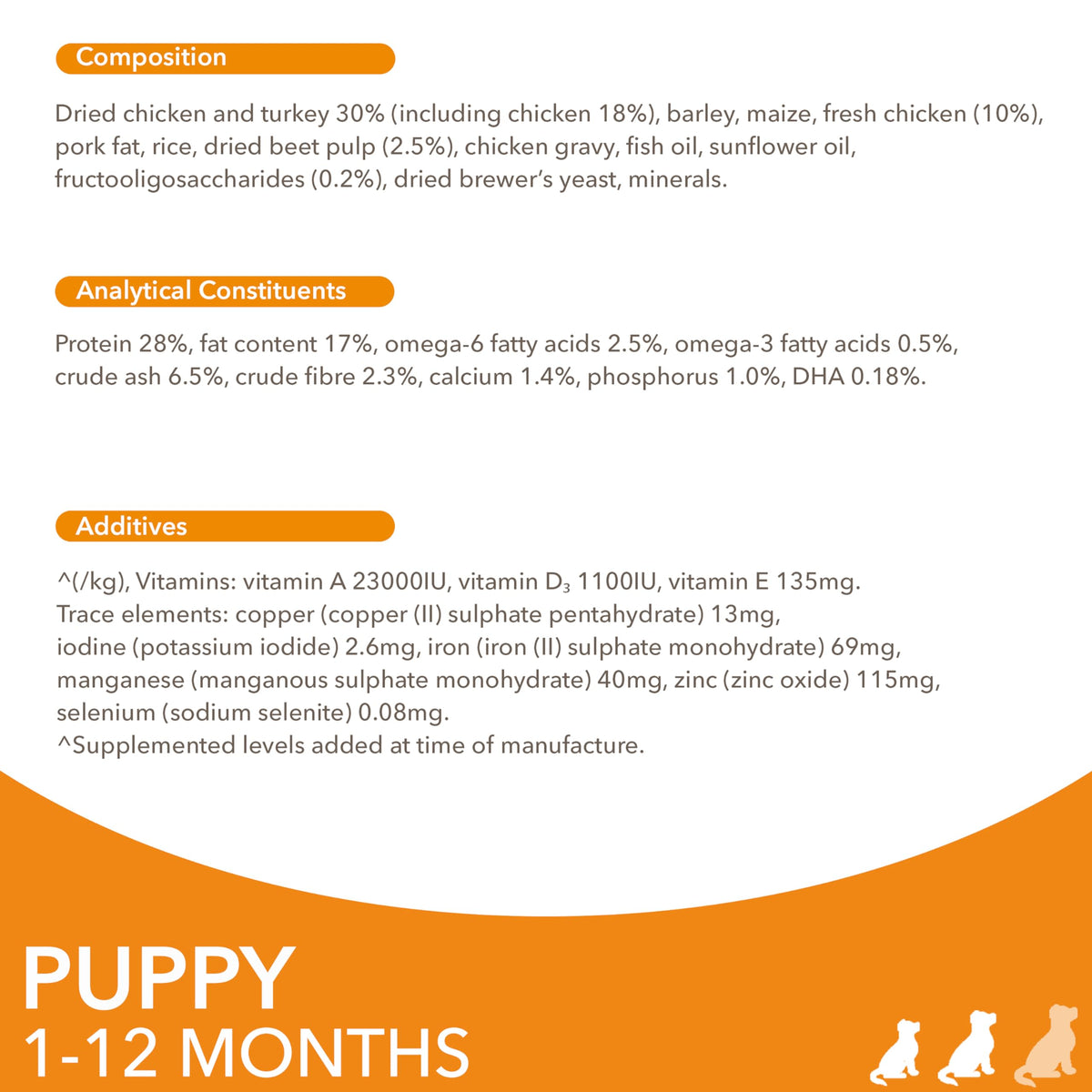 IAMS Puppy Small Medium Complete Dry Dog Food Chicken 3kg - For Healthy Growth