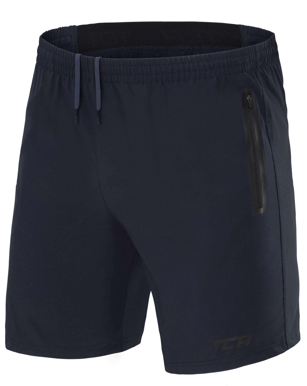 TCA Elite Tech Mens Running Shorts with Zip Pockets, Gym Shorts Men Training Sports Short with Phone Pocket