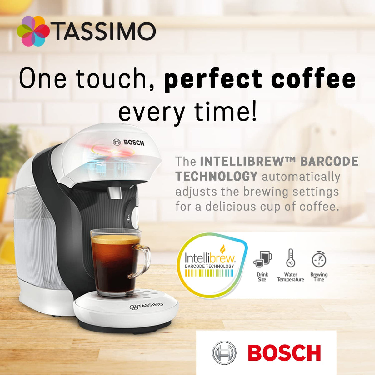 Tassimo L'OR Latte Macchiato Coffee Pods , 8 Count ( Pack of 5), (40 drinks)