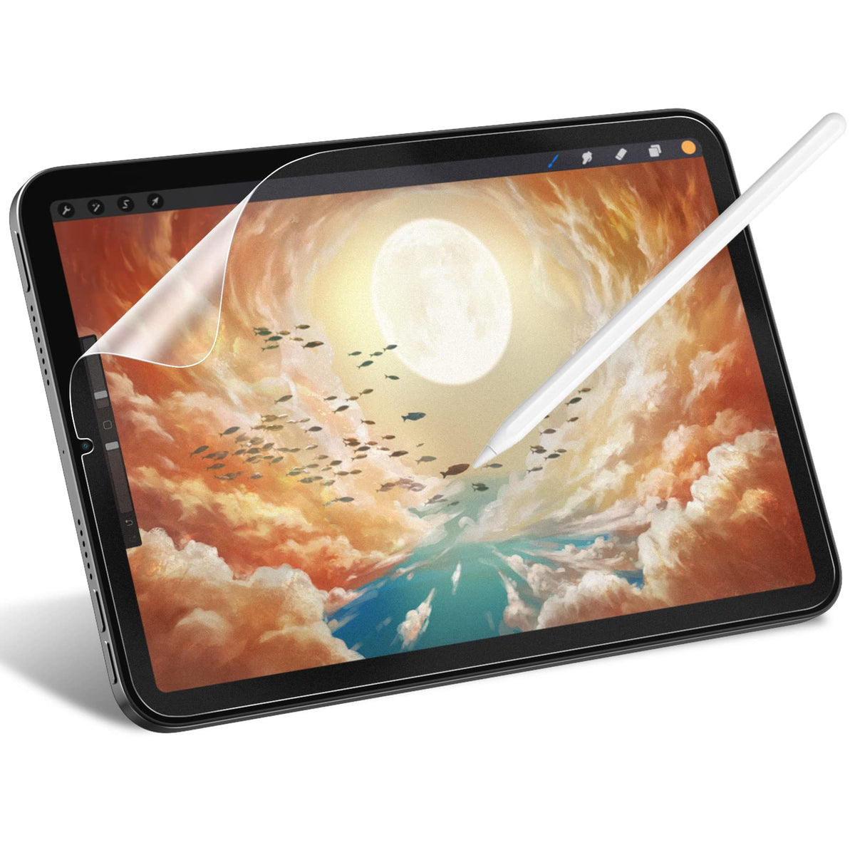 JETech Paper Matte Screen Protector for iPad (A16) 11th/10th Gen, 1-Pack
