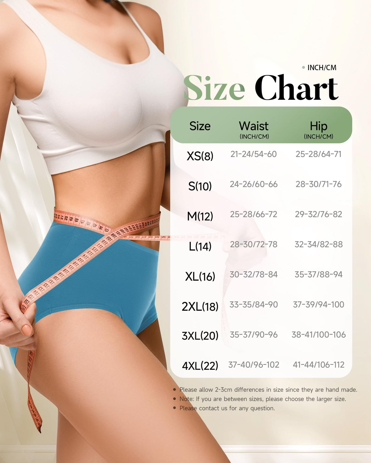 TANSTC Period Pants for Women, Heavy Flow Leakproof Menstrual Knickers