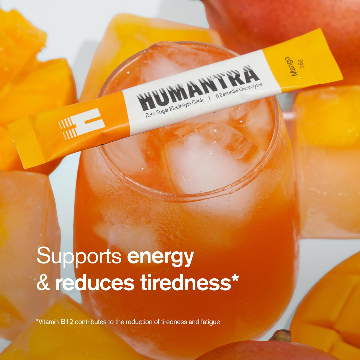 Humantra Electrolytes Powder Hydration Sachets - Himalayan Lime, 20ct