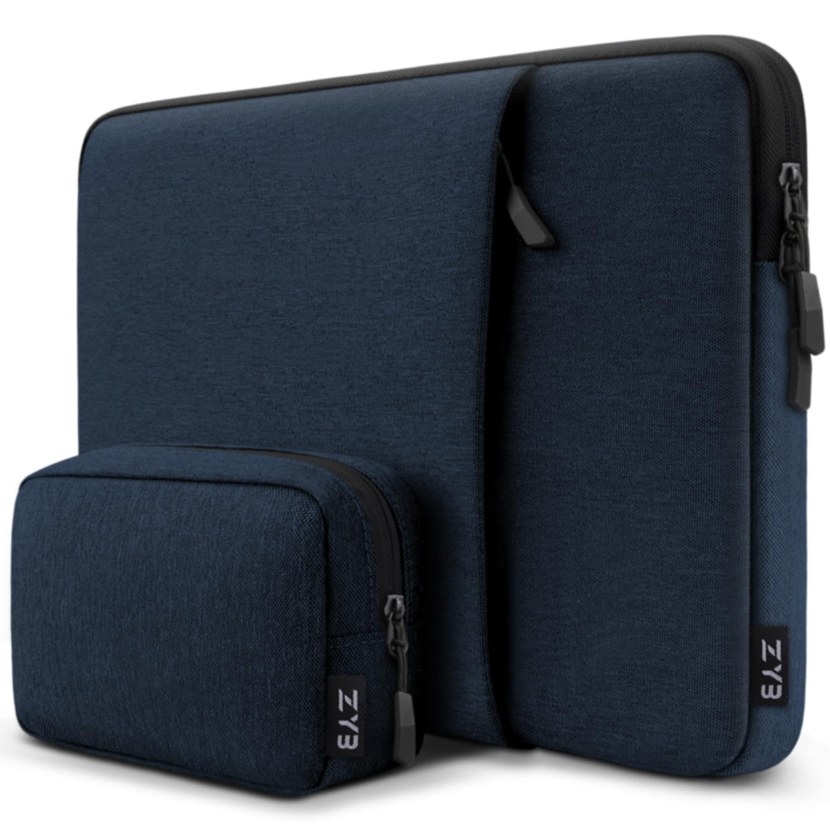 ZYB Laptop Sleeve 14 Inch, Waterproof Shockproof 14 Inch Laptop Case for 14" Notebook Lenovo Thinkpad IdeaPad, MacBook Air 15.3 2026-2023 M5 M4 M3 M2, 14" HP Dell Acer Chromebook Mac Pro 15-Purple