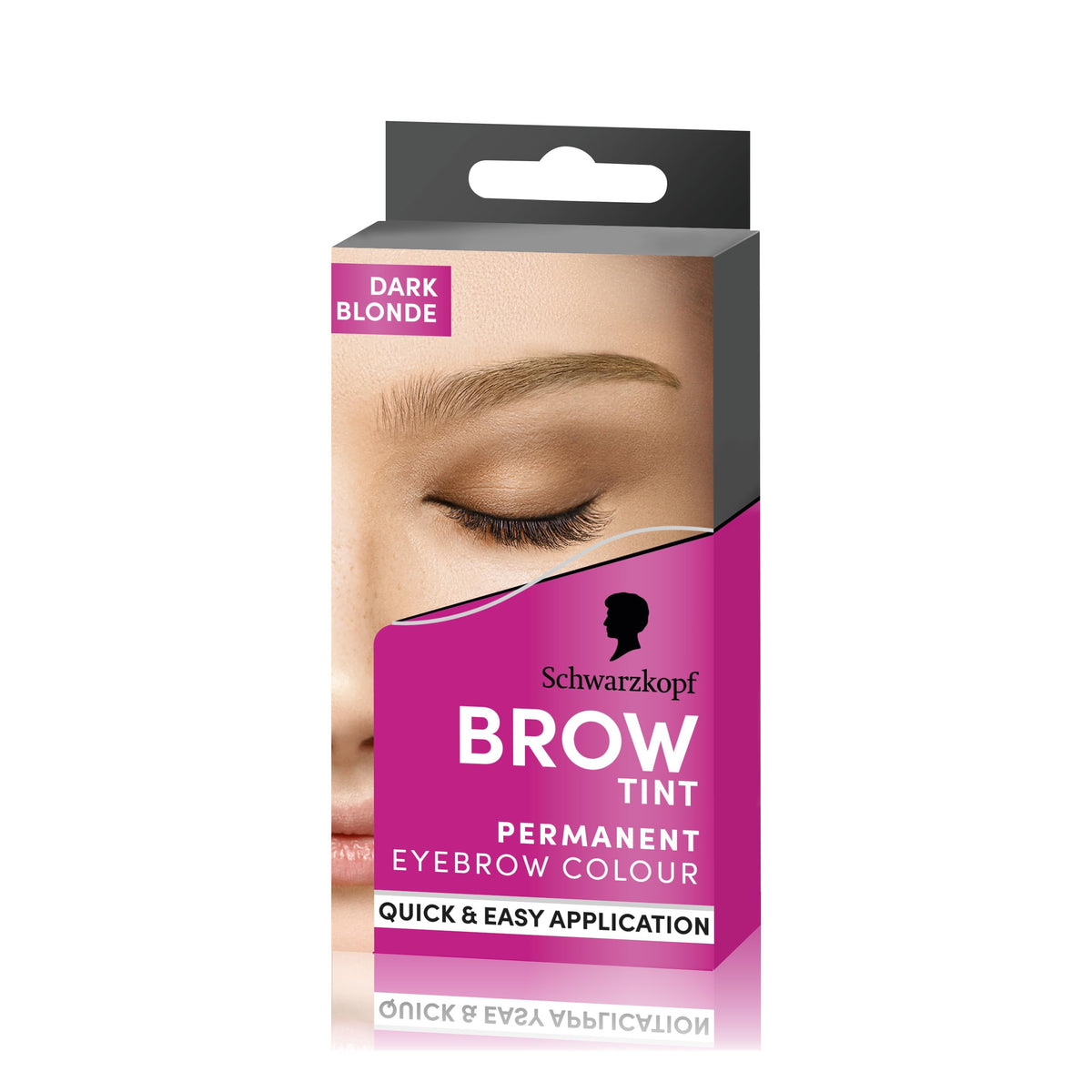 Schwarzkopf Brow Tint Dark Brown (10ml), Permanent Eyebrow Tint, Long-Lasting Intensity, Water- and Smudge-Proof, Easy Application Brow Tint for Up to 10 Applications, Vegan Formula
