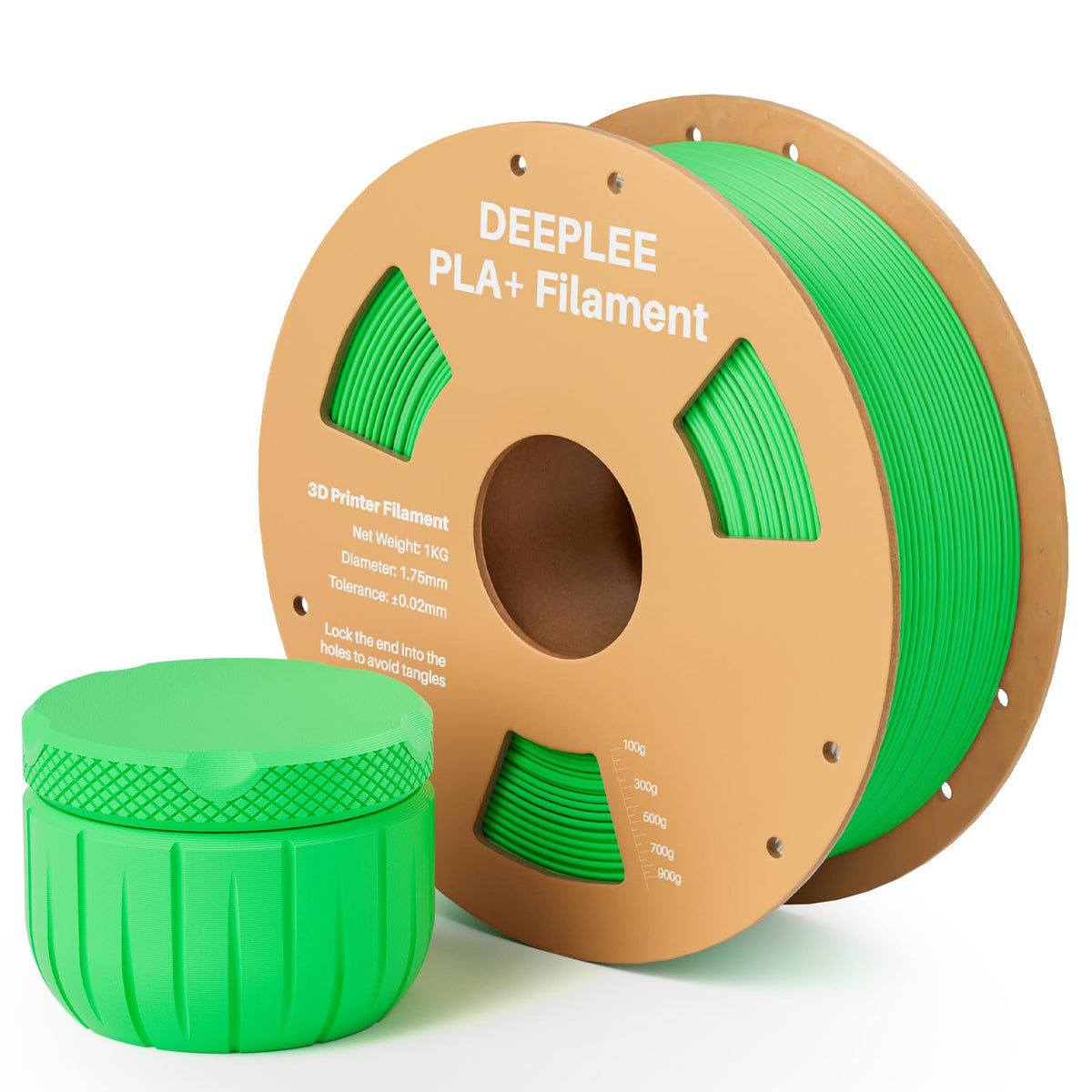 DEEPLEE PLA Plus 1.75mm Filament White 1kg