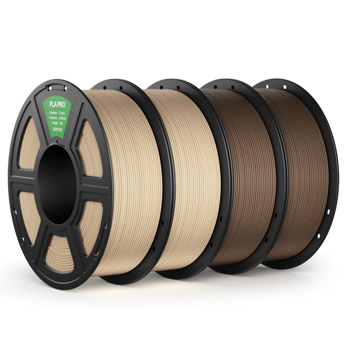 DEEPLEE PLA PRO Filament 1.75mm Brown 2KG