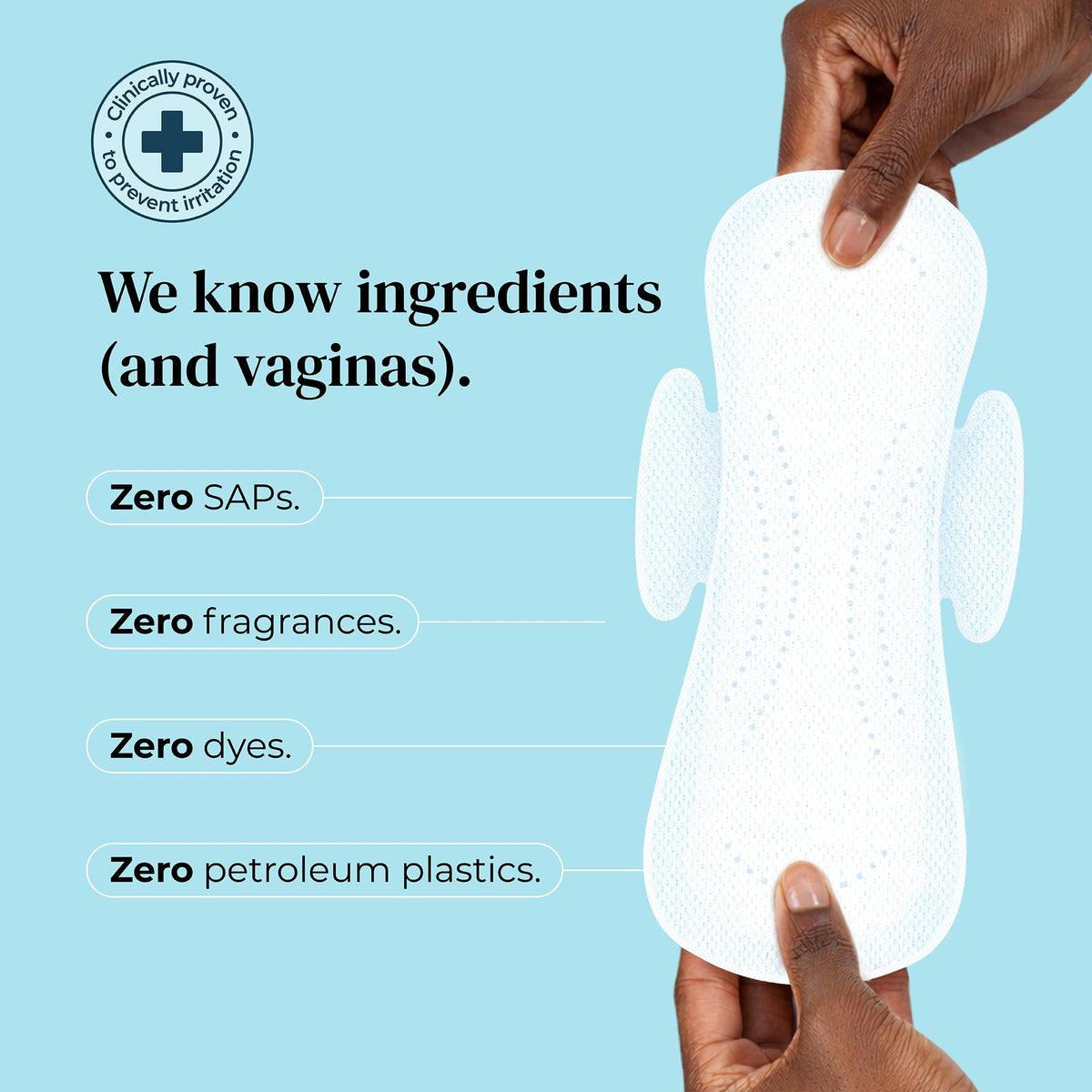 Mooncup Pads with Wings - Biodegradable Pads Made with Organic Cotton for Irritation-Free Period Care - Leakproof, Plastic-Free, Highly Absorbent Protection for Sensitive Skin - (20) Heavy/Night